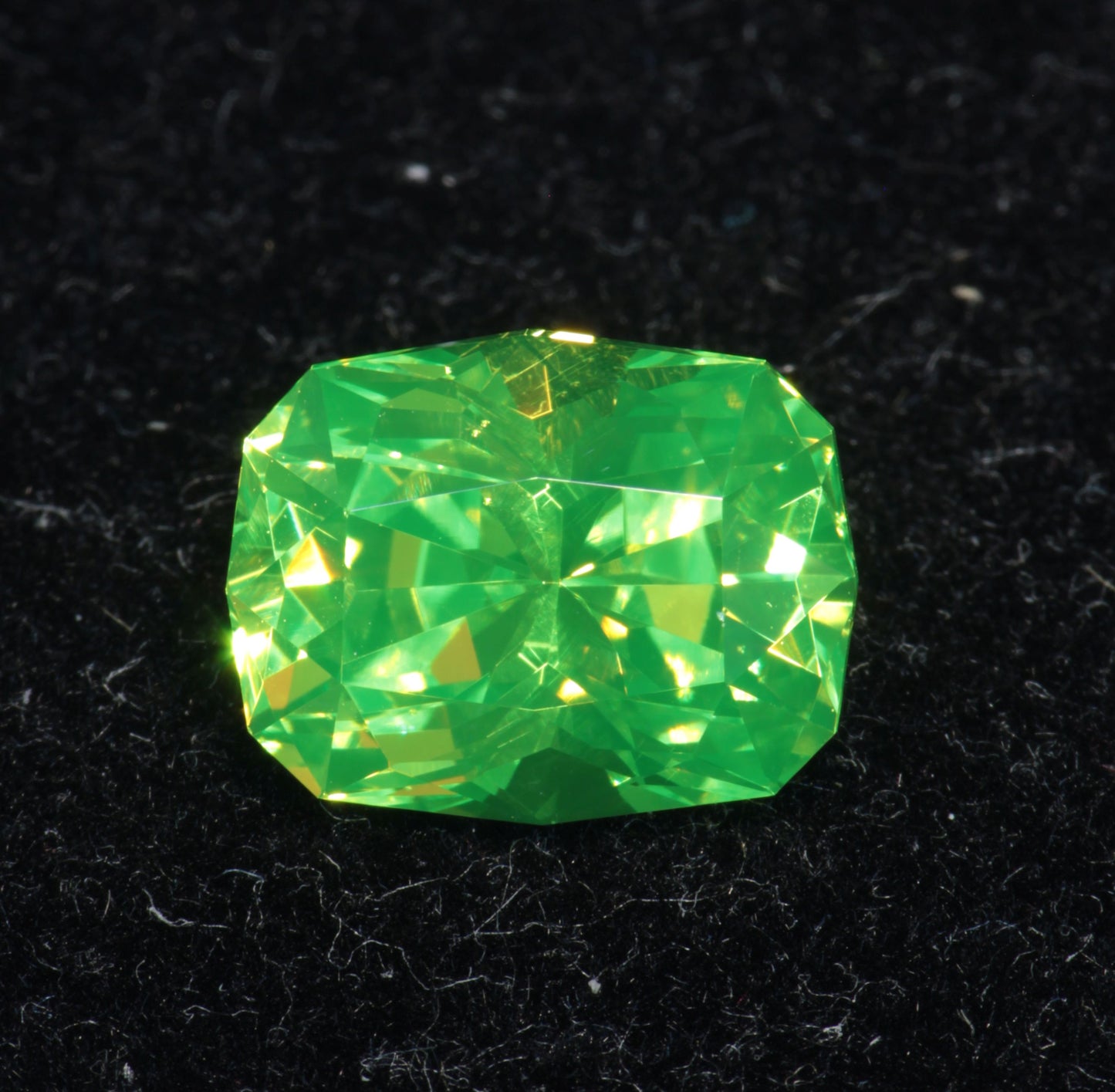 LuAG Lumogarnet Faceted Loose Gems