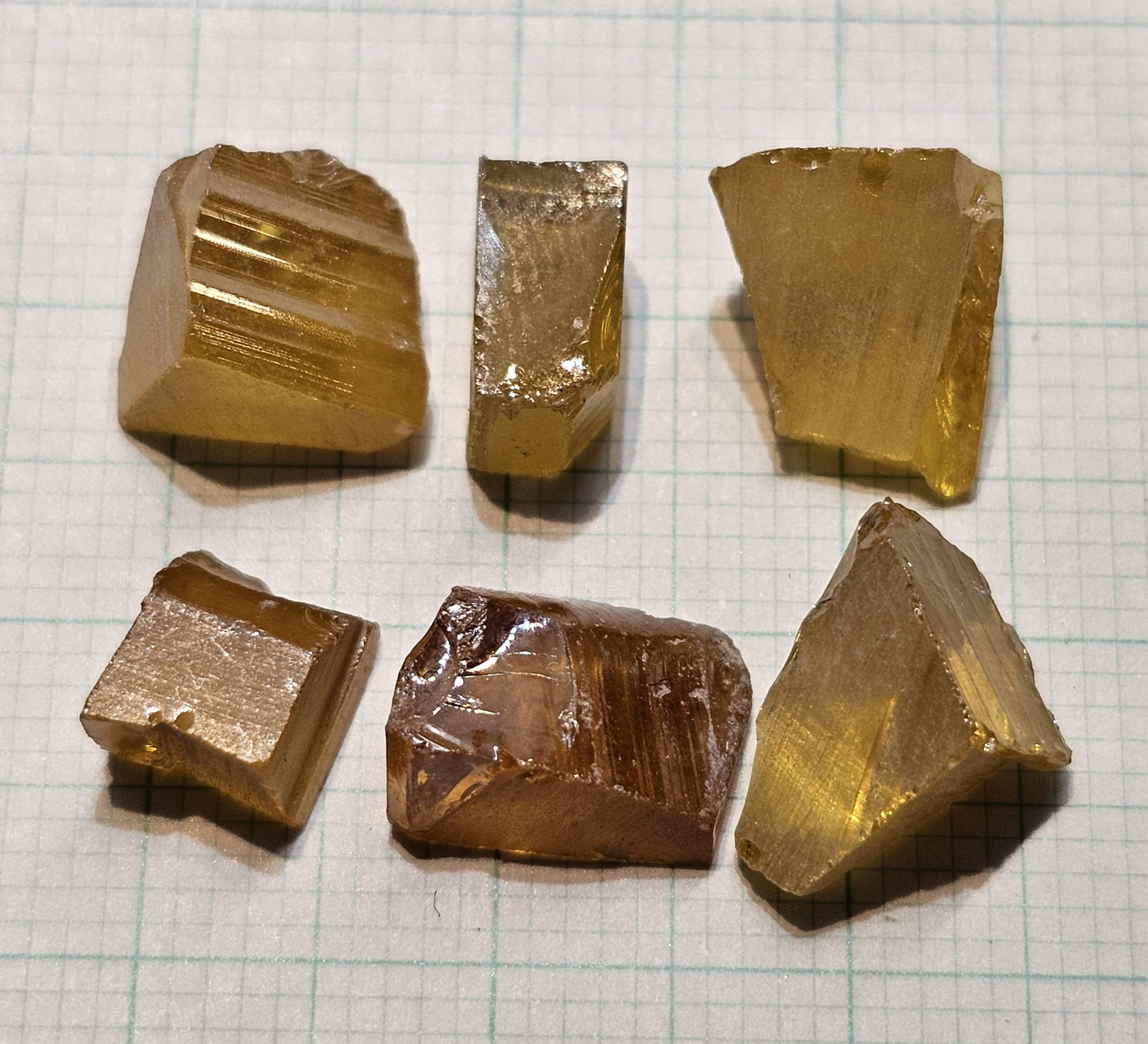 BGO20 Bismuth Germanate Facet Rough