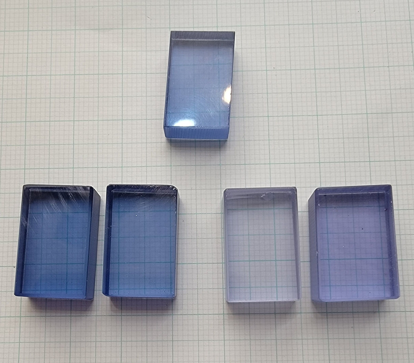 Blue Sapphire Rough, Czochralski Grown Sapphire Crystals