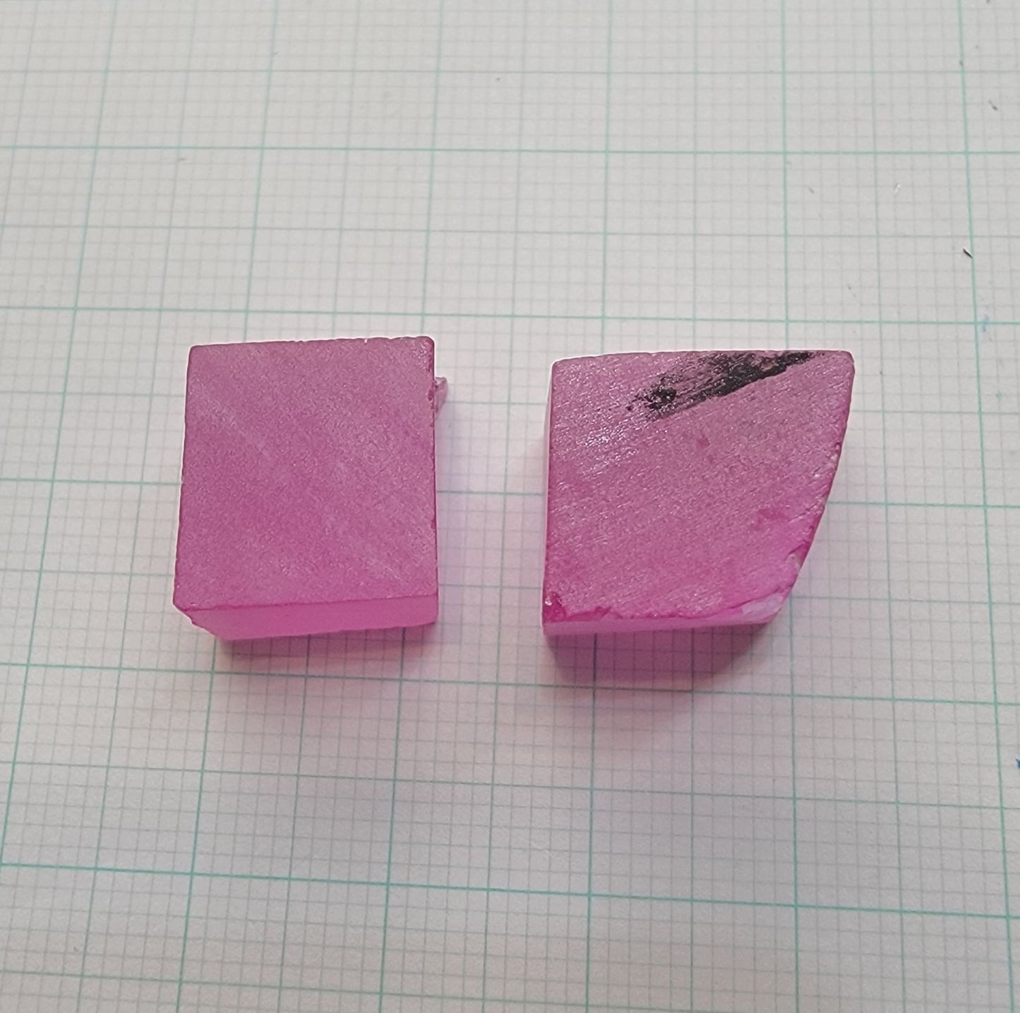 SDI/'Star Wars' Laser Ruby Facet Rough, Cold War Ruby
