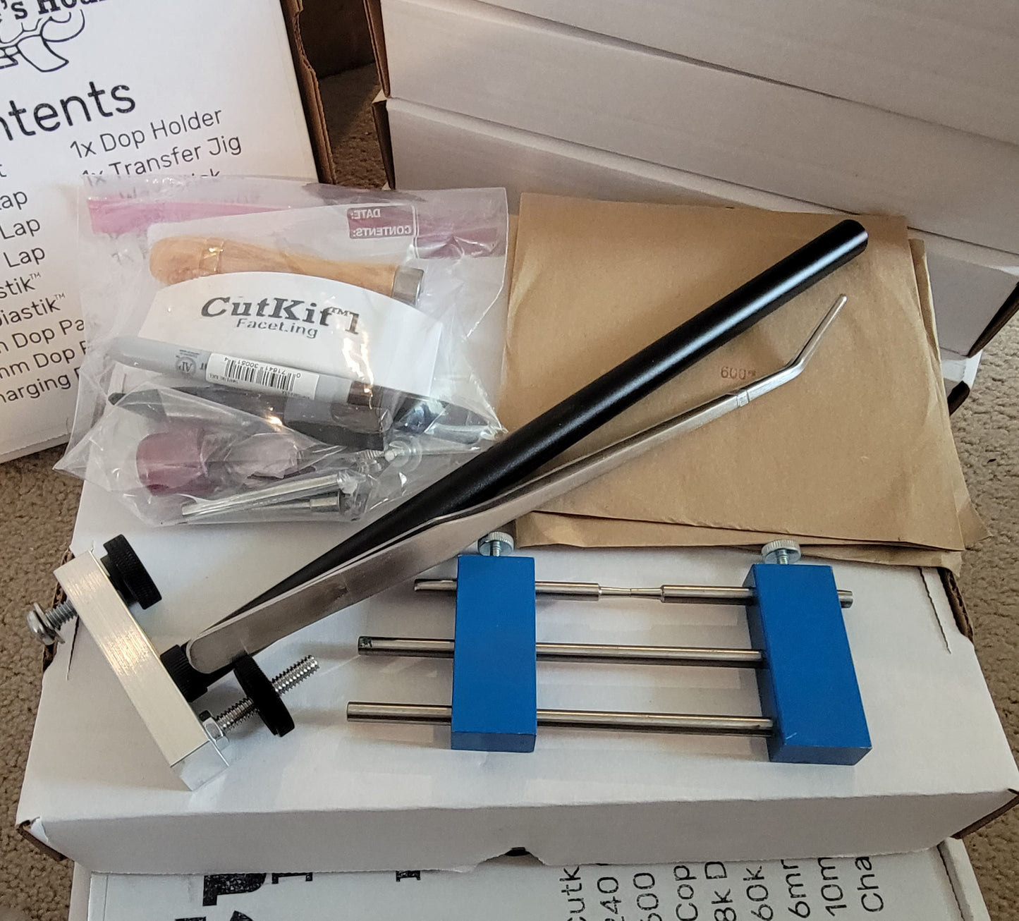 CutKit™ Faceting Kit -- Faceting for under 500 dollars all-in!