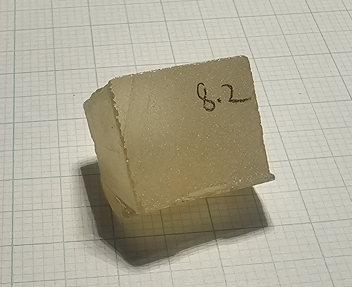 Rutile Facet Rough, Lab Created Rutile Uncut
