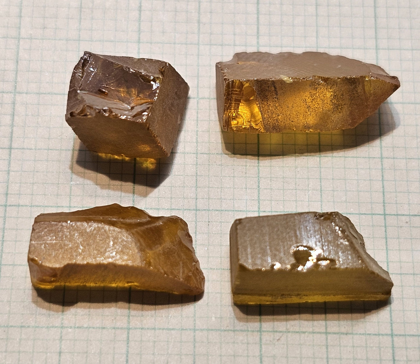 BGO20 Bismuth Germanate Facet Rough