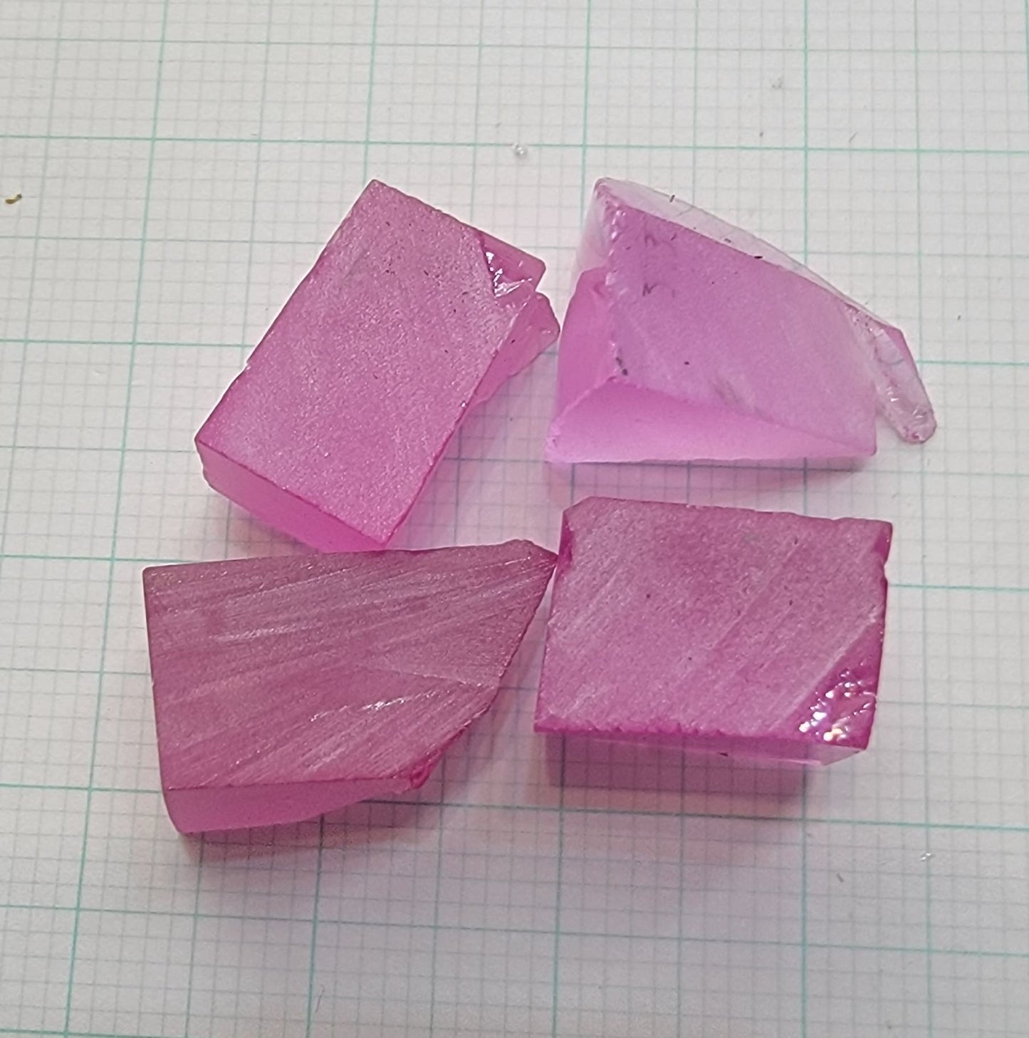 SDI/'Star Wars' Laser Ruby Facet Rough, Cold War Ruby