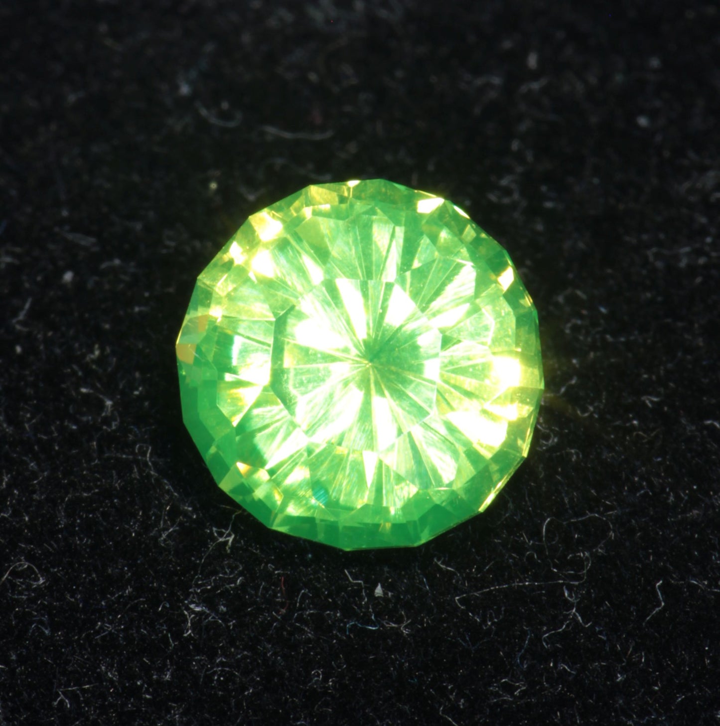 LuAG Lumogarnet Faceted Loose Gems