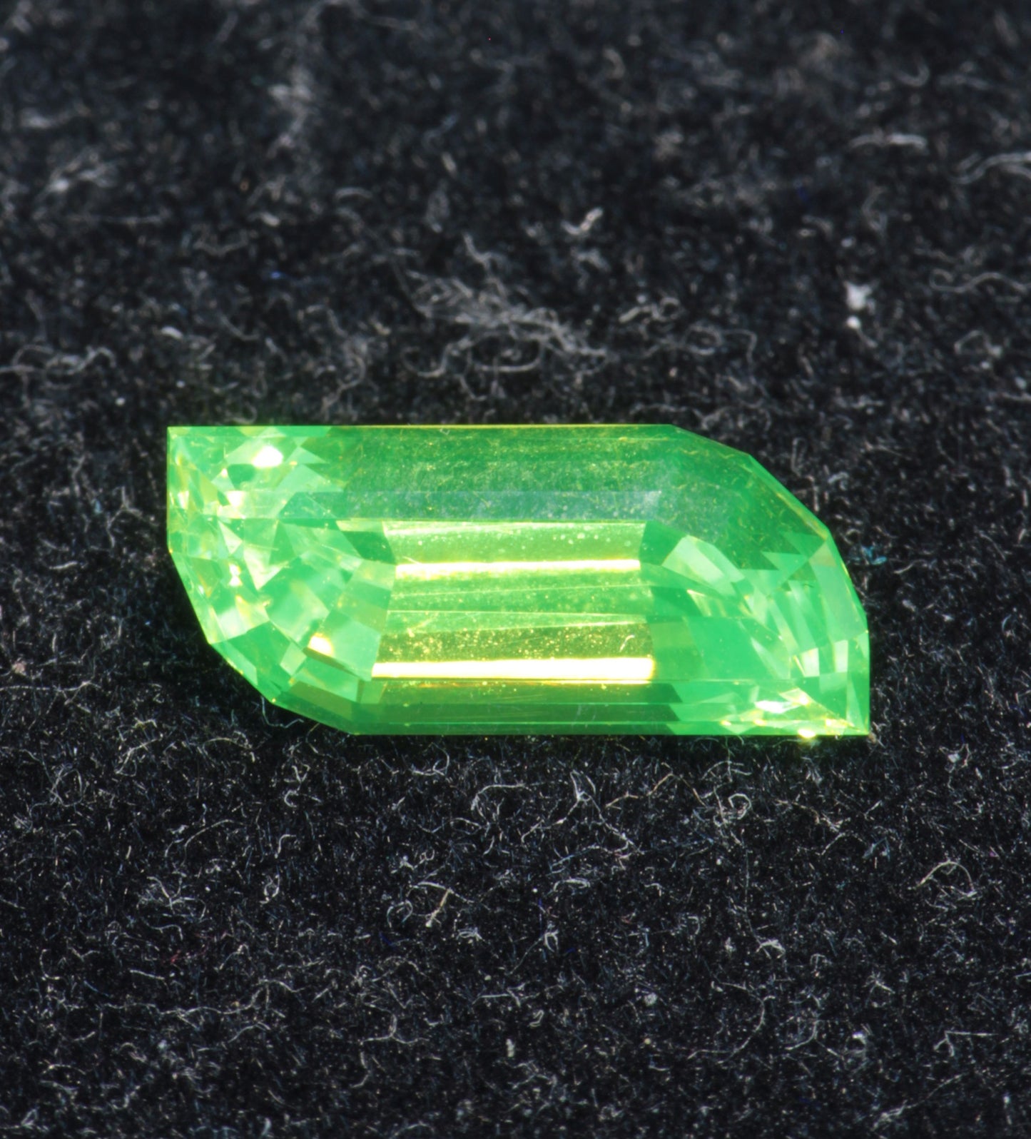 LuAG Lumogarnet Faceted Loose Gems