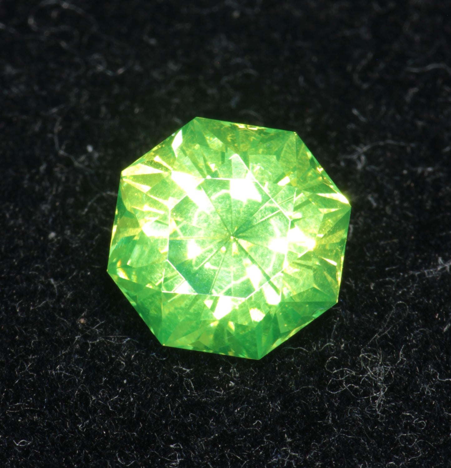 LuAG Lumogarnet Faceted Loose Gems