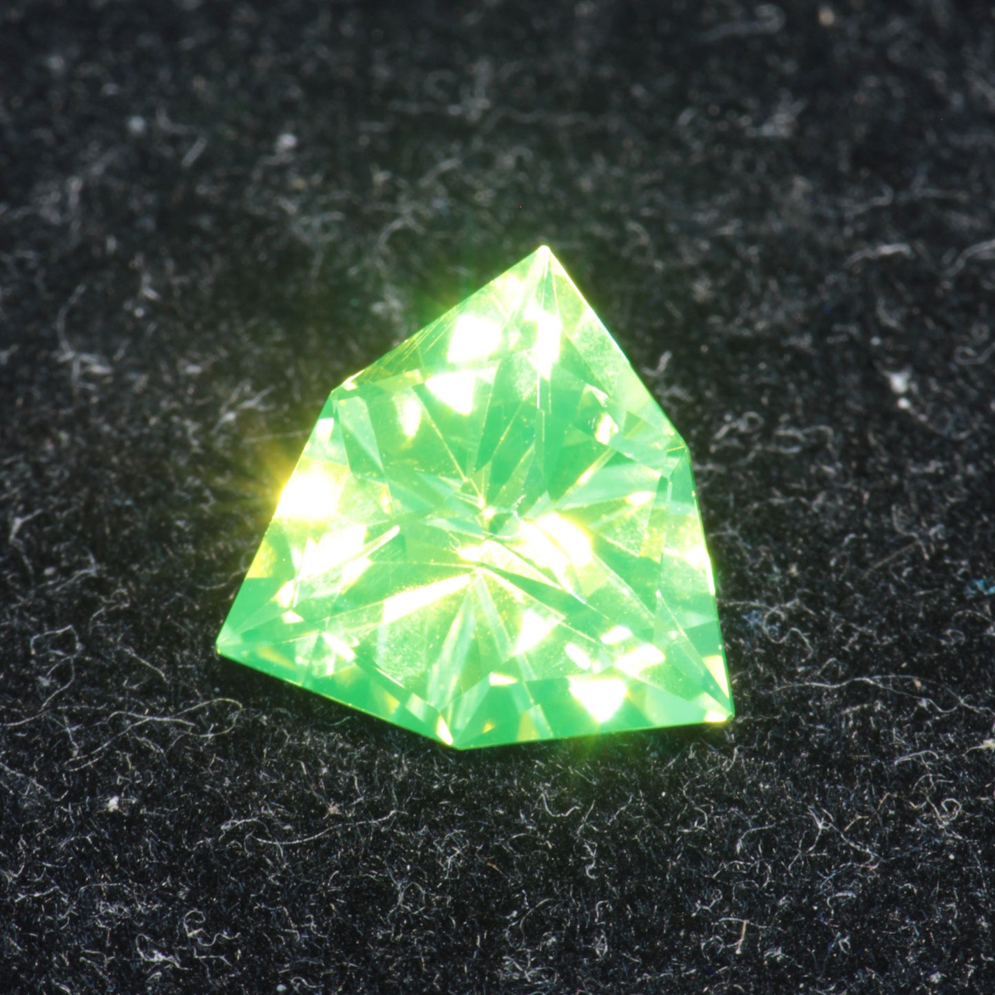 LuAG Lumogarnet Faceted Loose Gems