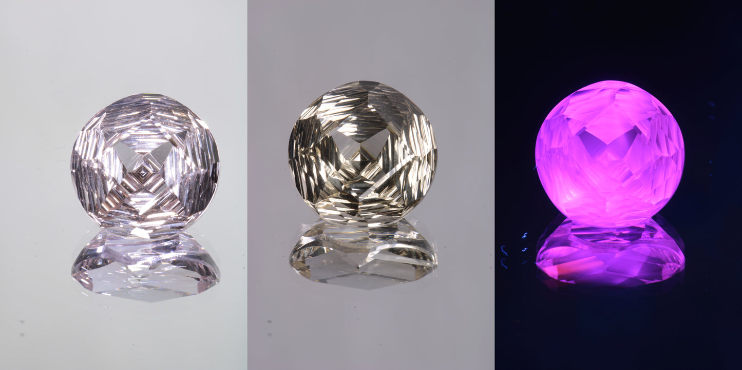 Giant Fantasy Cut Laser Garnets