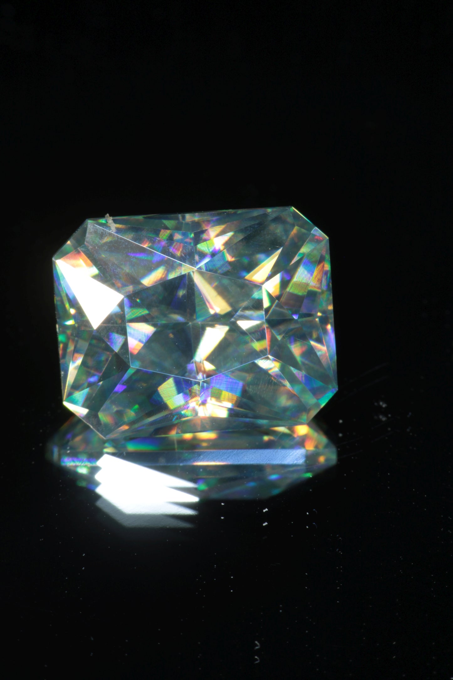 Rutile Gems, Faceted Labmade Loose Gemstones