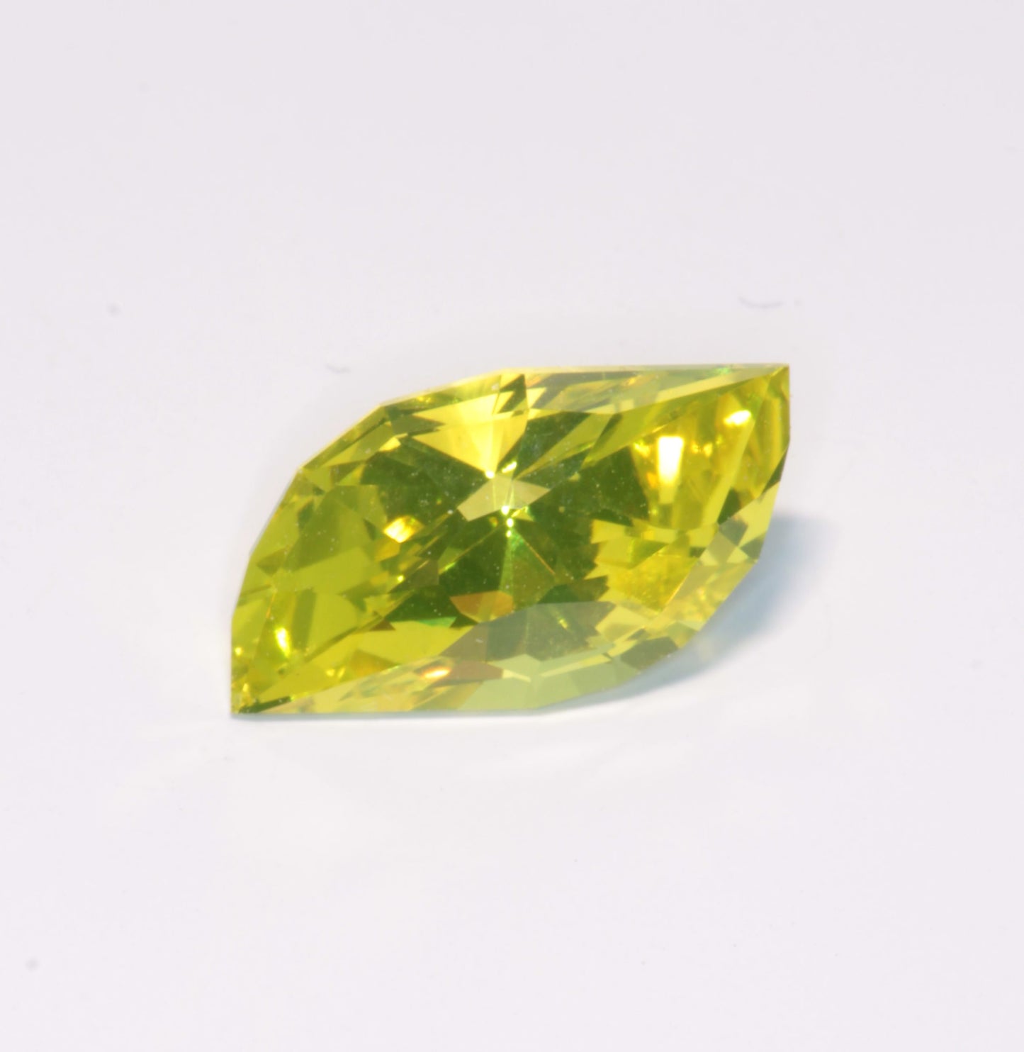 Golden Laser Garnet Faceted Stones, Nd+Ce YAG