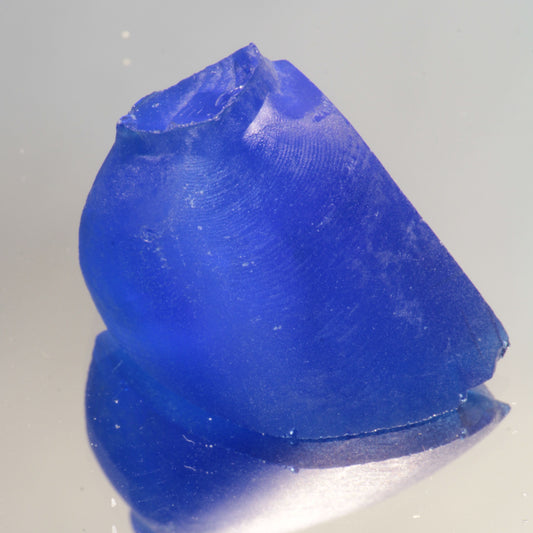 Djeva 114 Cobalt Spinel Rich Blue Facet Rough Lab Created Crystal