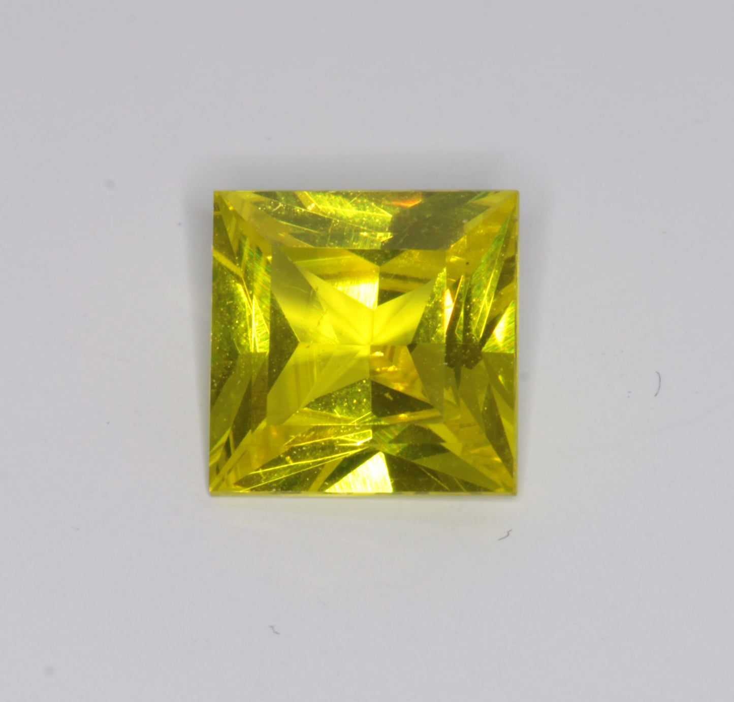Golden Laser Garnet Faceted Stones, Nd+Ce YAG
