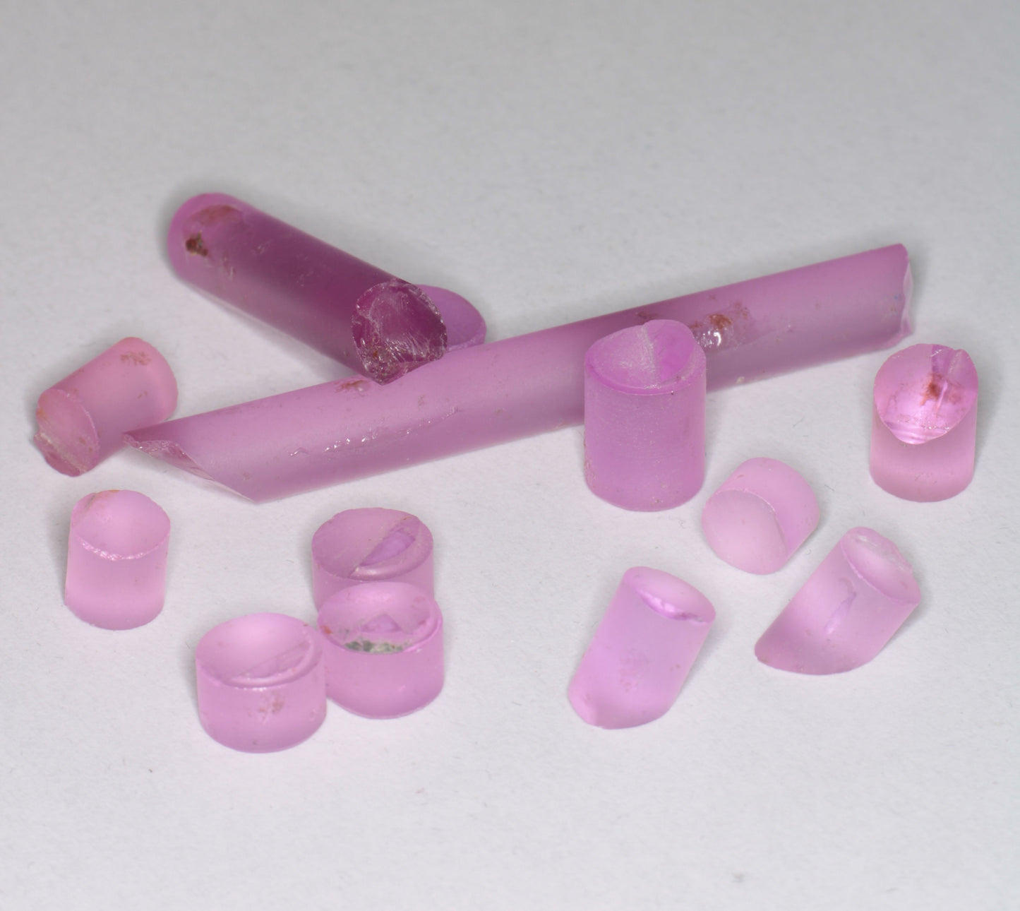 SDI/'Star Wars' Laser Ruby Rod Segments, Cold War Ruby