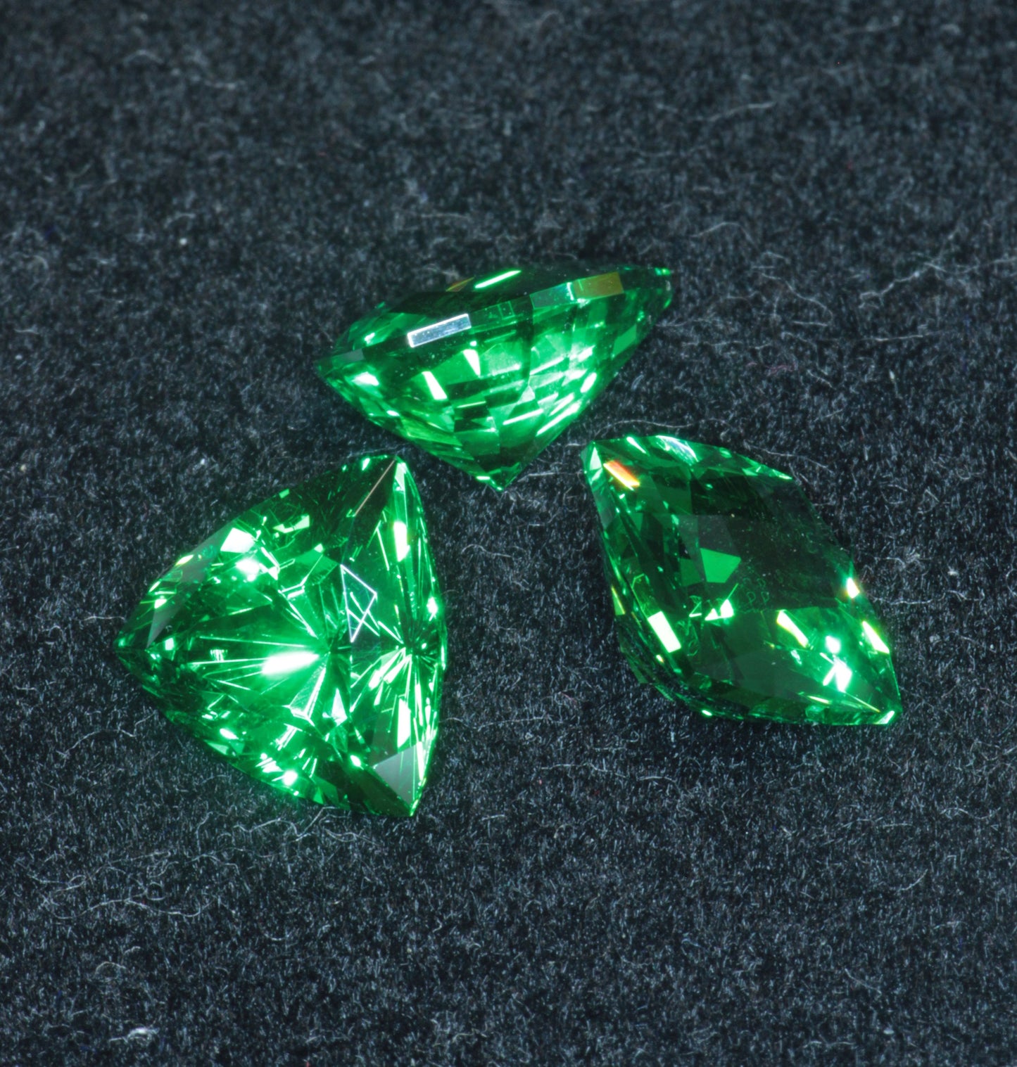 CTH YAG Faceted Loose Stones of Green Laser Garnet