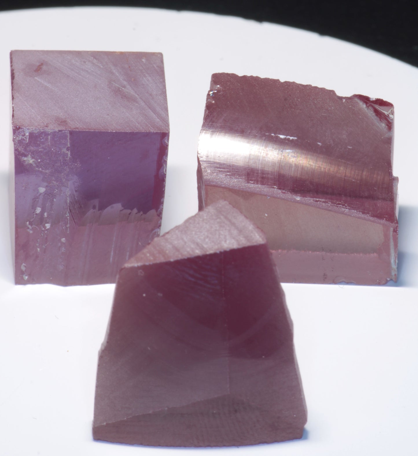 Laser Alexandrite Facet Rough Lab Created Crystals