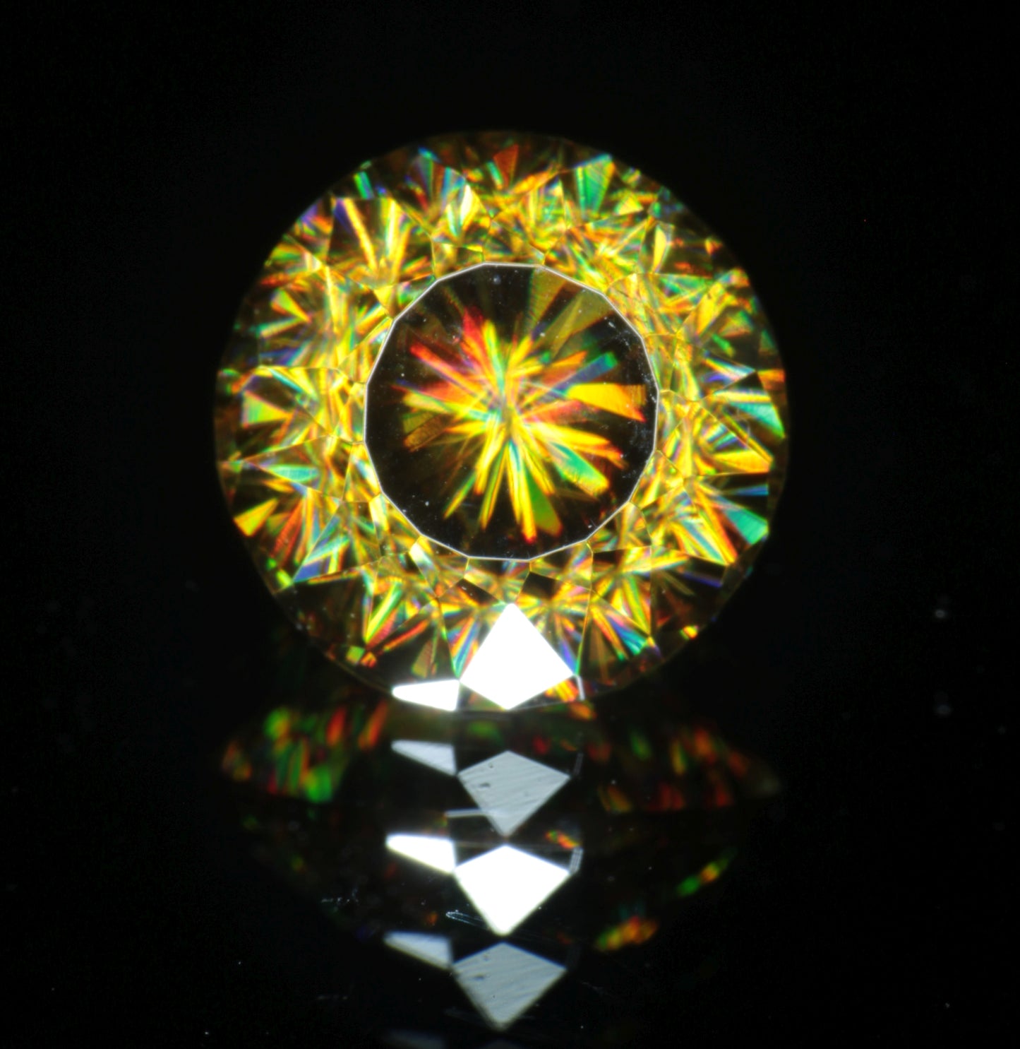 Rutile Gems, Faceted Labmade Loose Gemstones