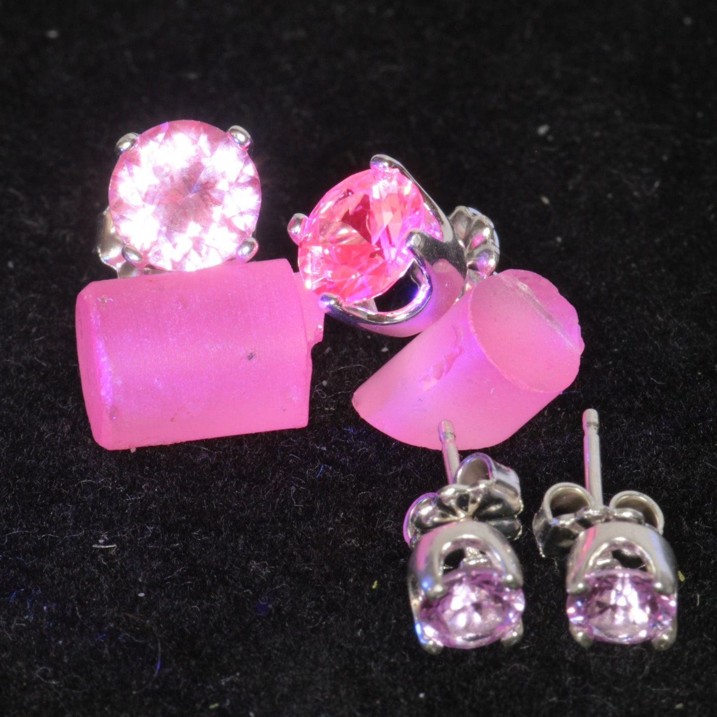 SDI/'Star Wars' Laser Ruby Jewelry, Earrings and Pendants