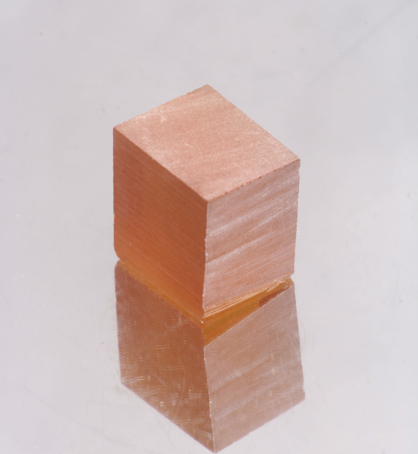 Orange Sapphire Rough, Czochralski Grown Fancy Sapphire Crystals