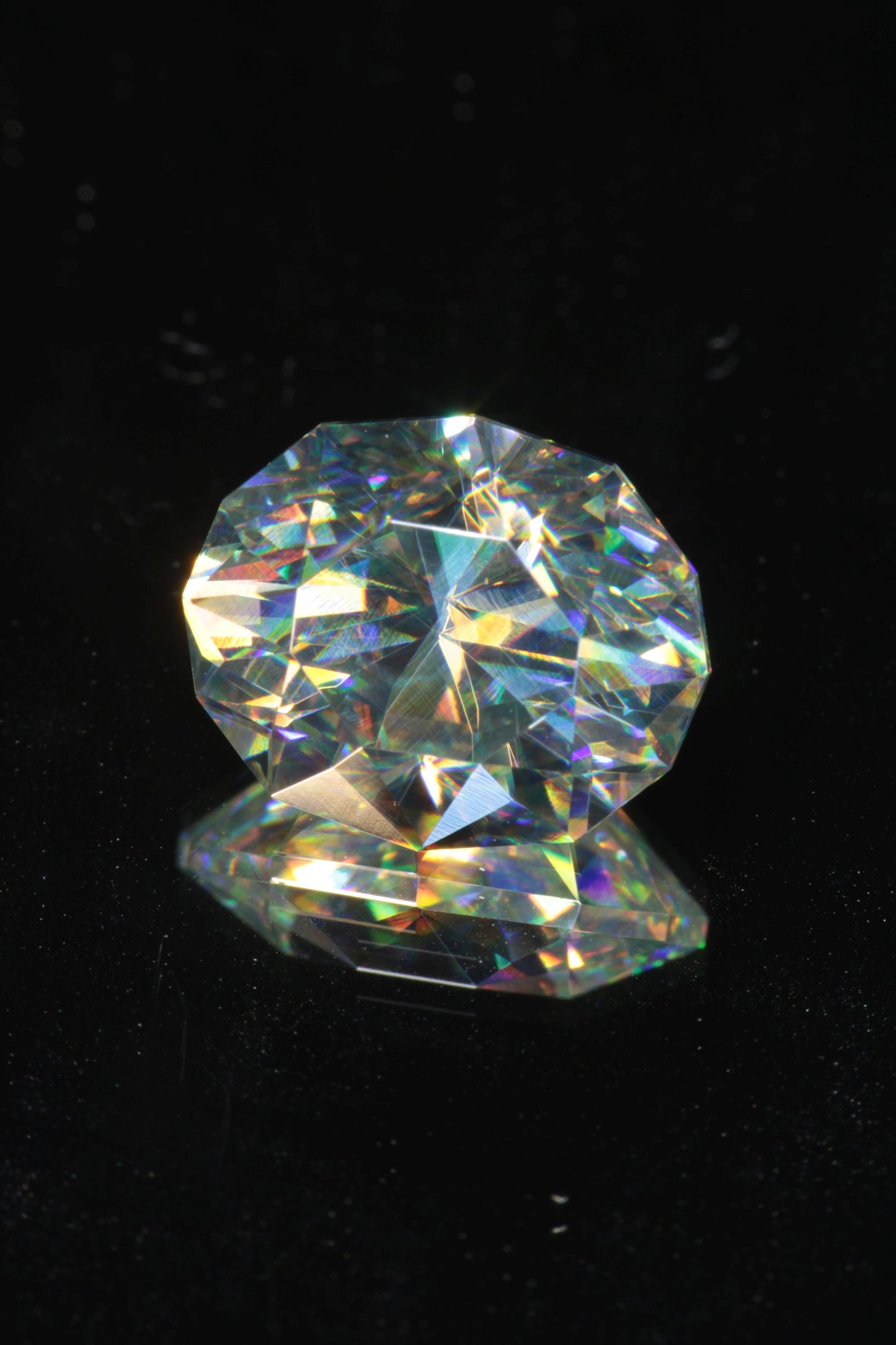 Rutile Gems, Faceted Labmade Loose Gemstones