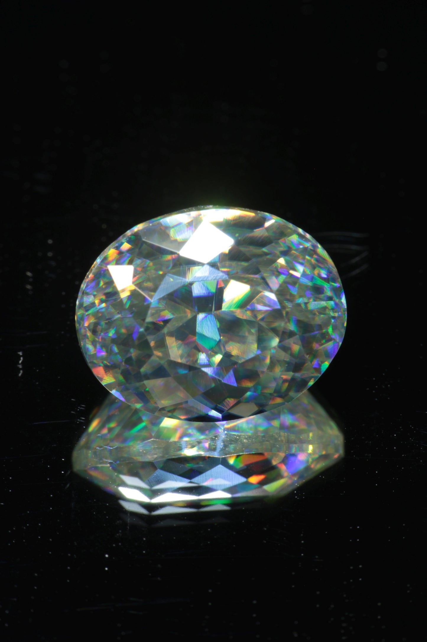 Rutile Gems, Faceted Labmade Loose Gemstones