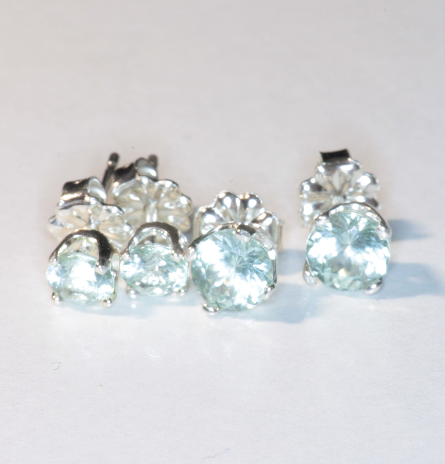Green Sapphire Earrings