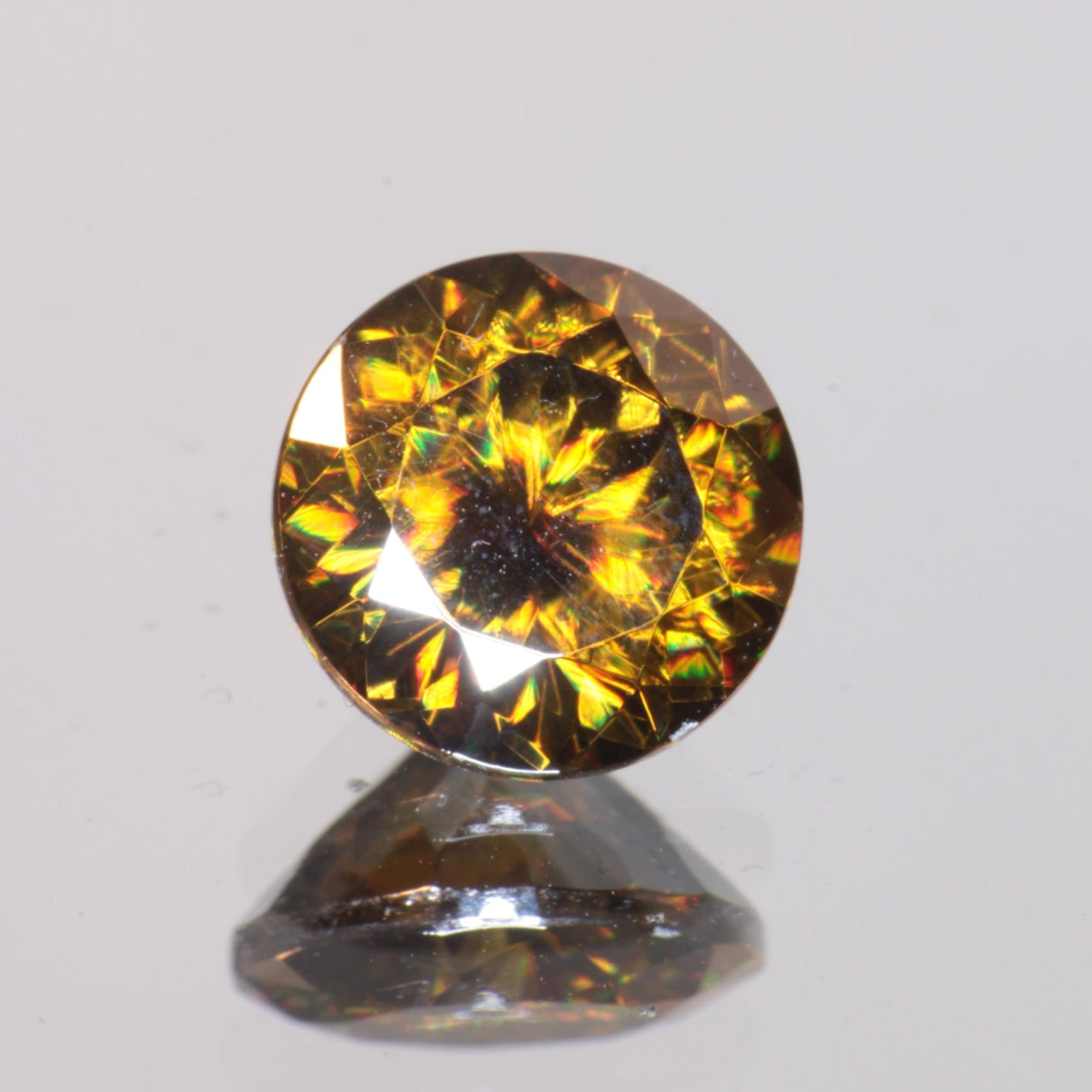 Rutile Gems, Faceted Labmade Loose Gemstones