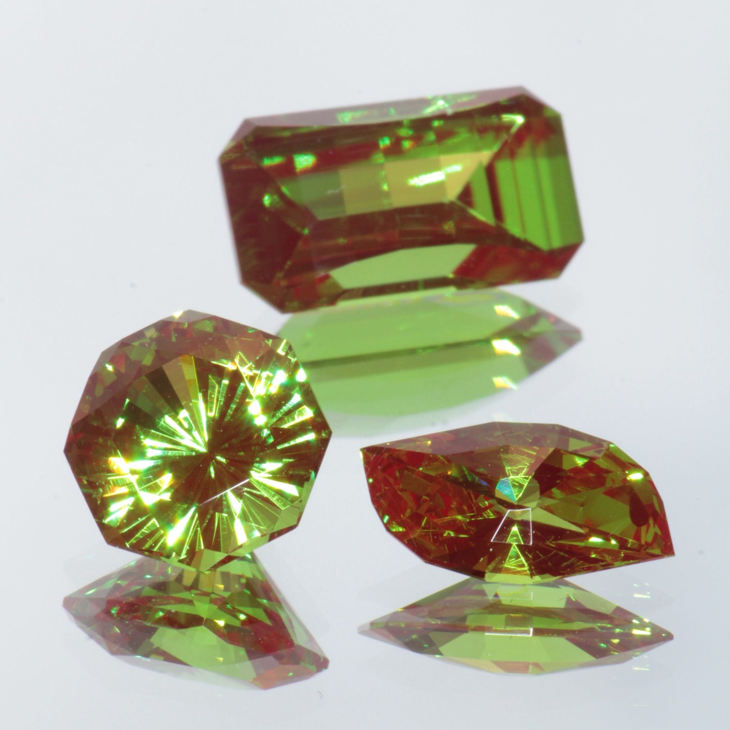 Loose Christmas Garnet Gemstones
