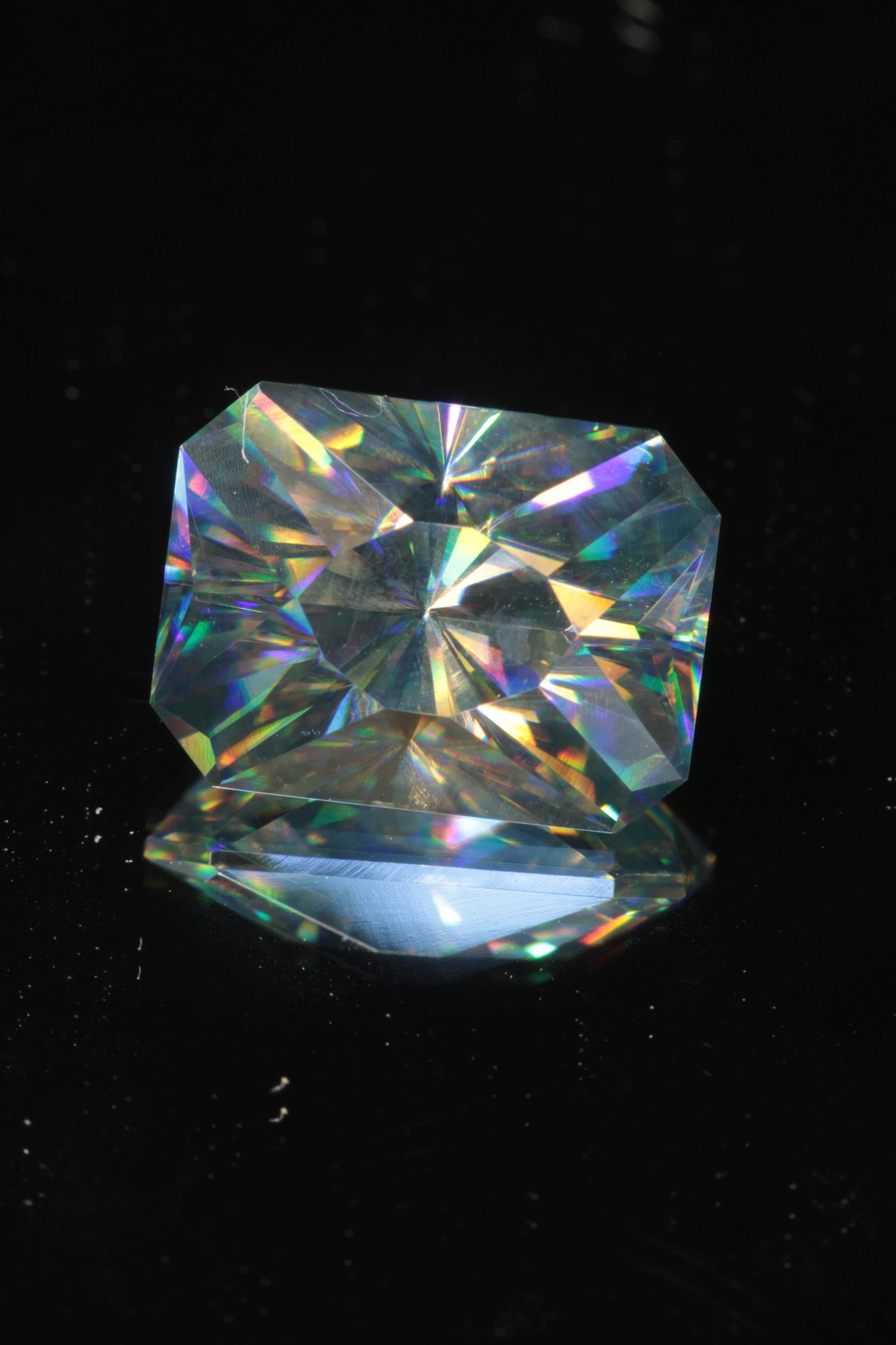 Rutile Gems, Faceted Labmade Loose Gemstones