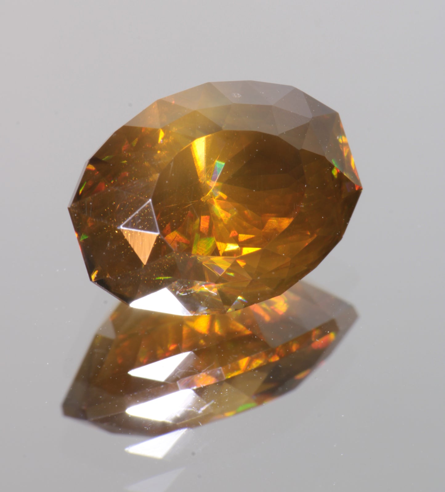 Rutile Gems, Faceted Labmade Loose Gemstones