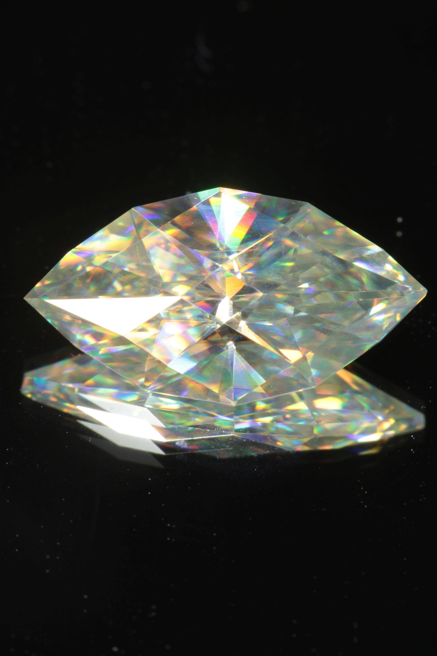Rutile Gems, Faceted Labmade Loose Gemstones