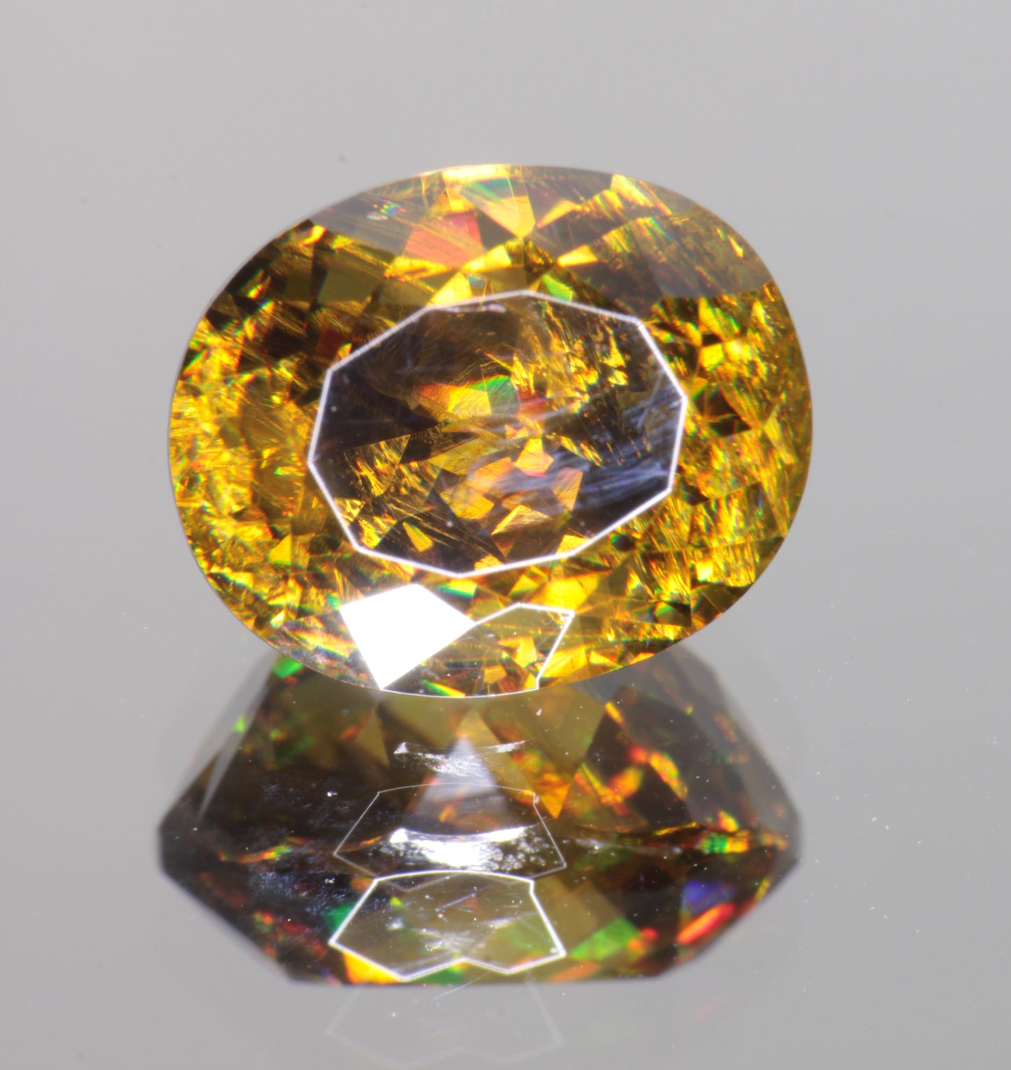 Rutile Gems, Faceted Labmade Loose Gemstones
