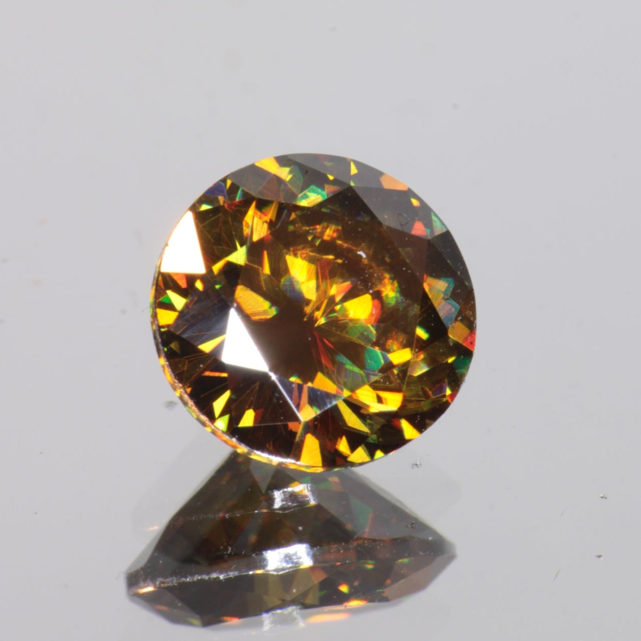 Rutile Gems, Faceted Labmade Loose Gemstones