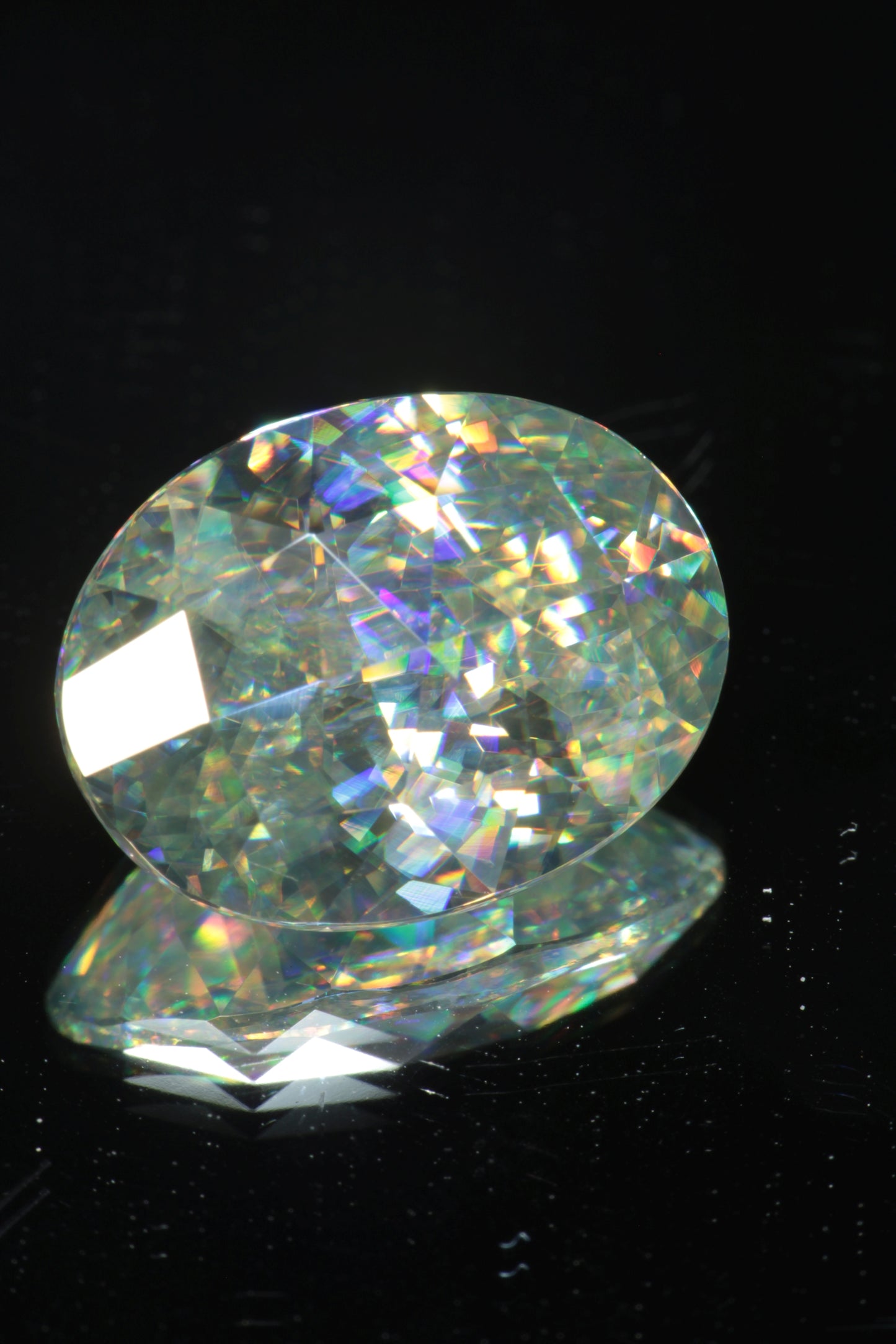 Rutile Gems, Faceted Labmade Loose Gemstones