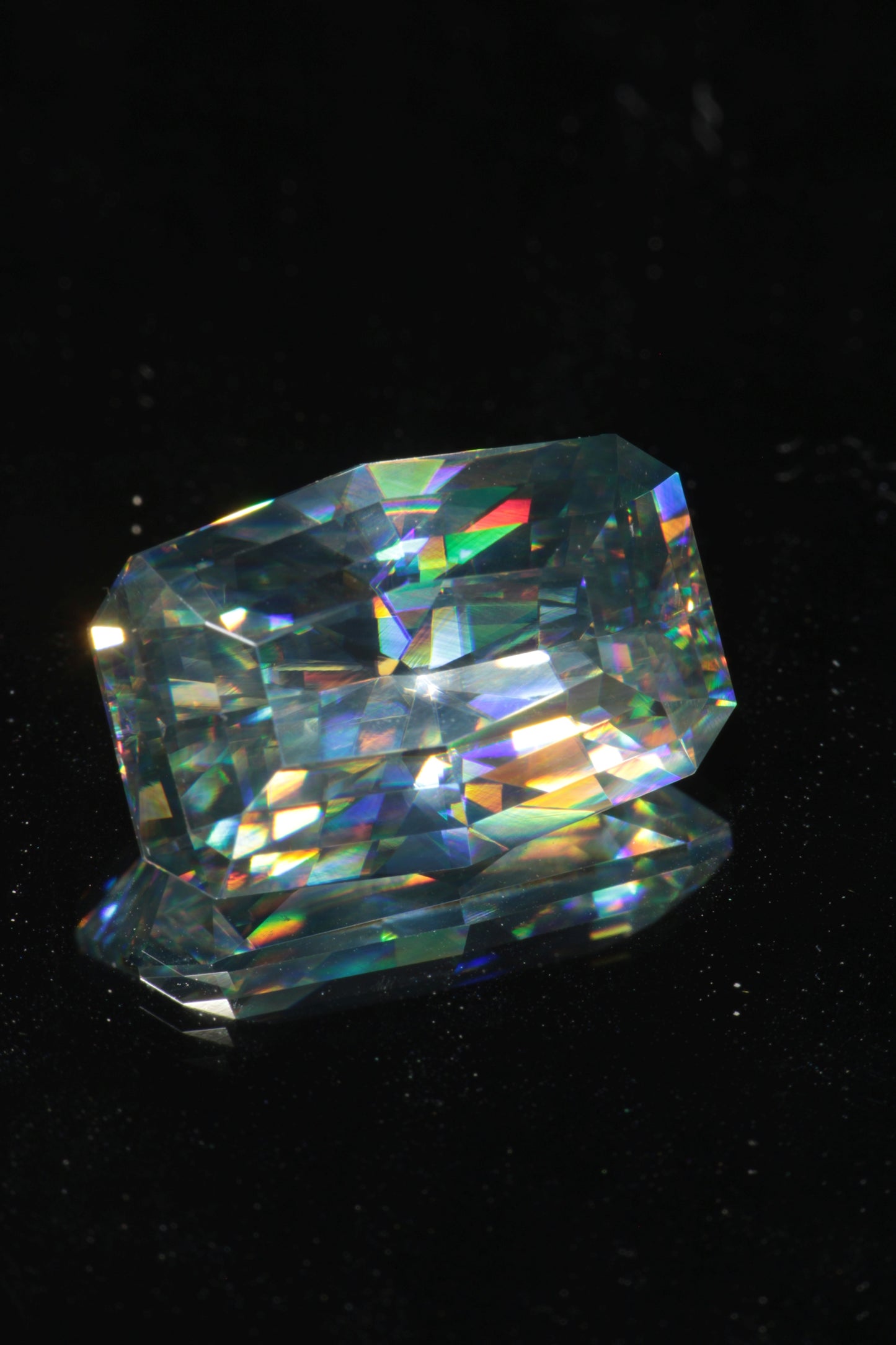 Rutile Gems, Faceted Labmade Loose Gemstones