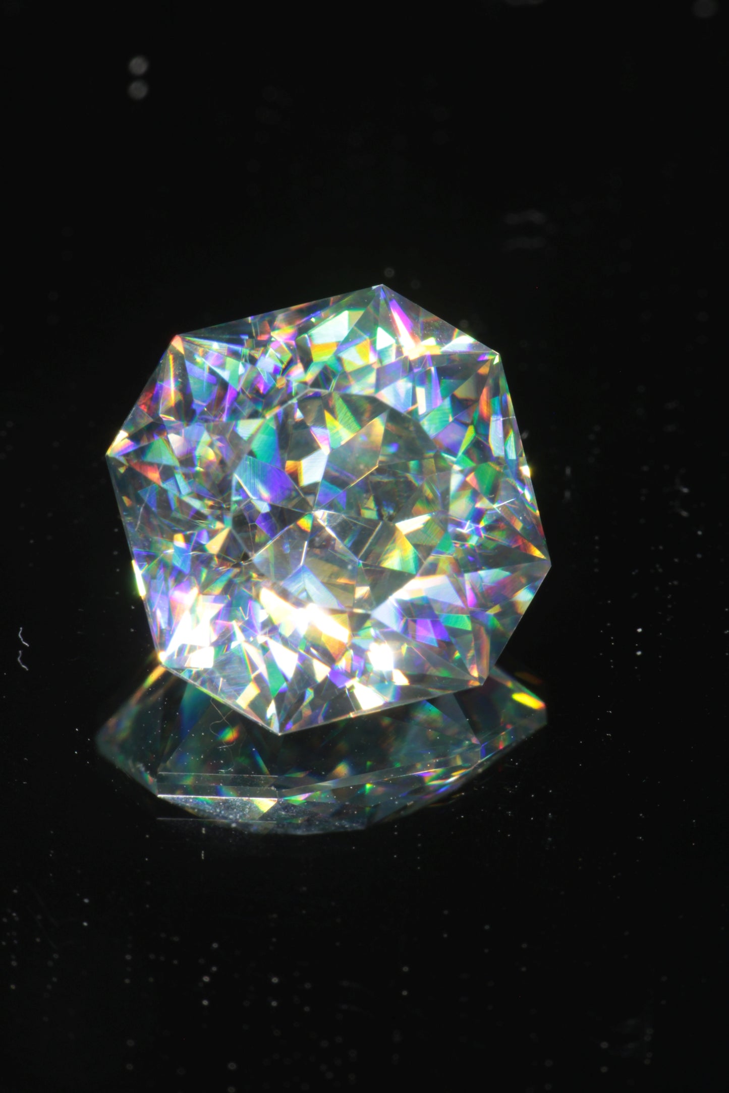 Rutile Gems, Faceted Labmade Loose Gemstones