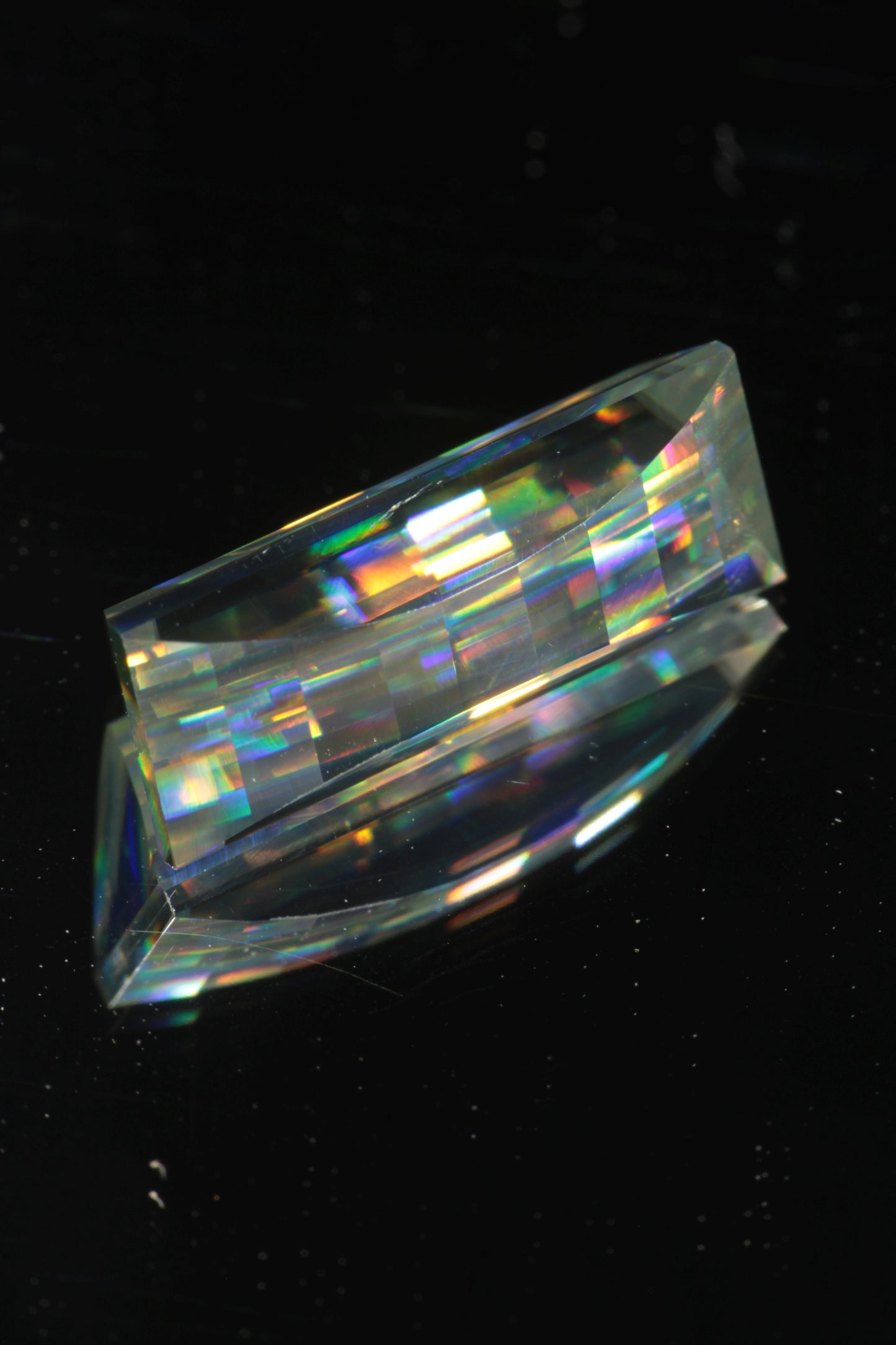 Rutile Gems, Faceted Labmade Loose Gemstones