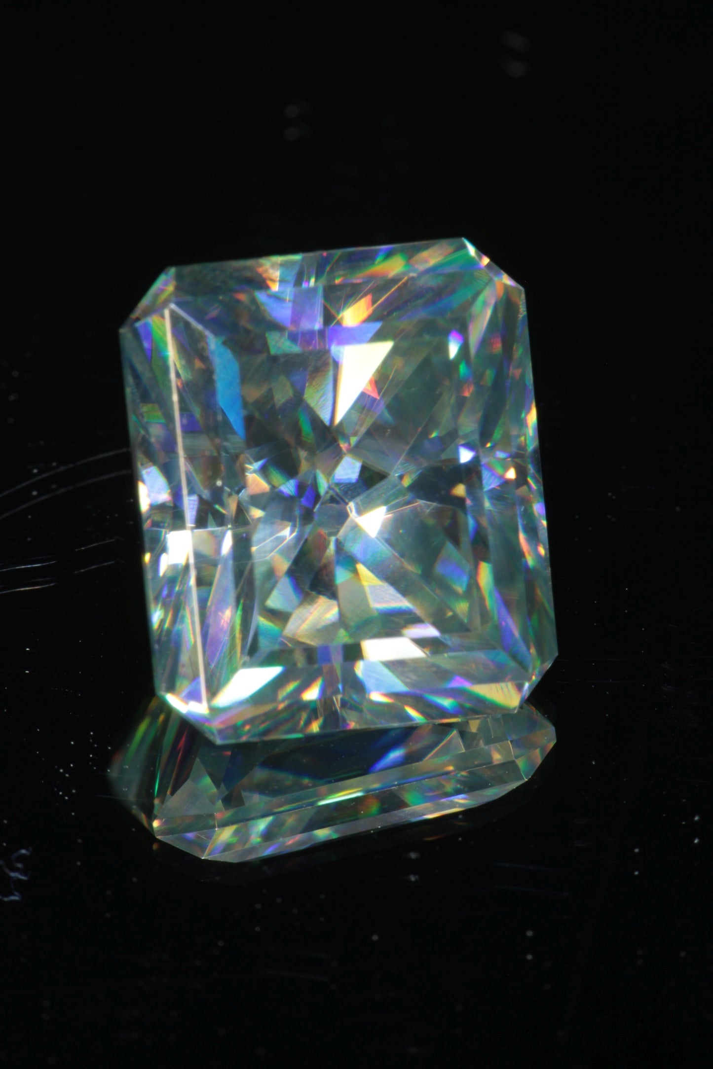 Rutile Gems, Faceted Labmade Loose Gemstones