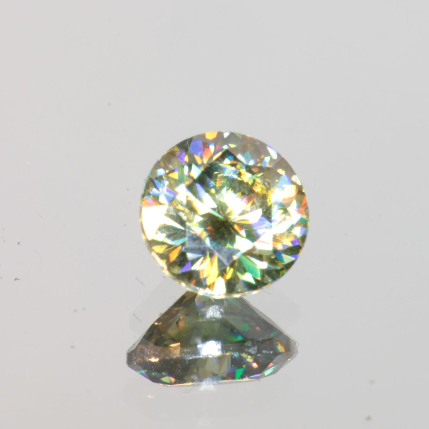 Rutile Gems, Faceted Labmade Loose Gemstones