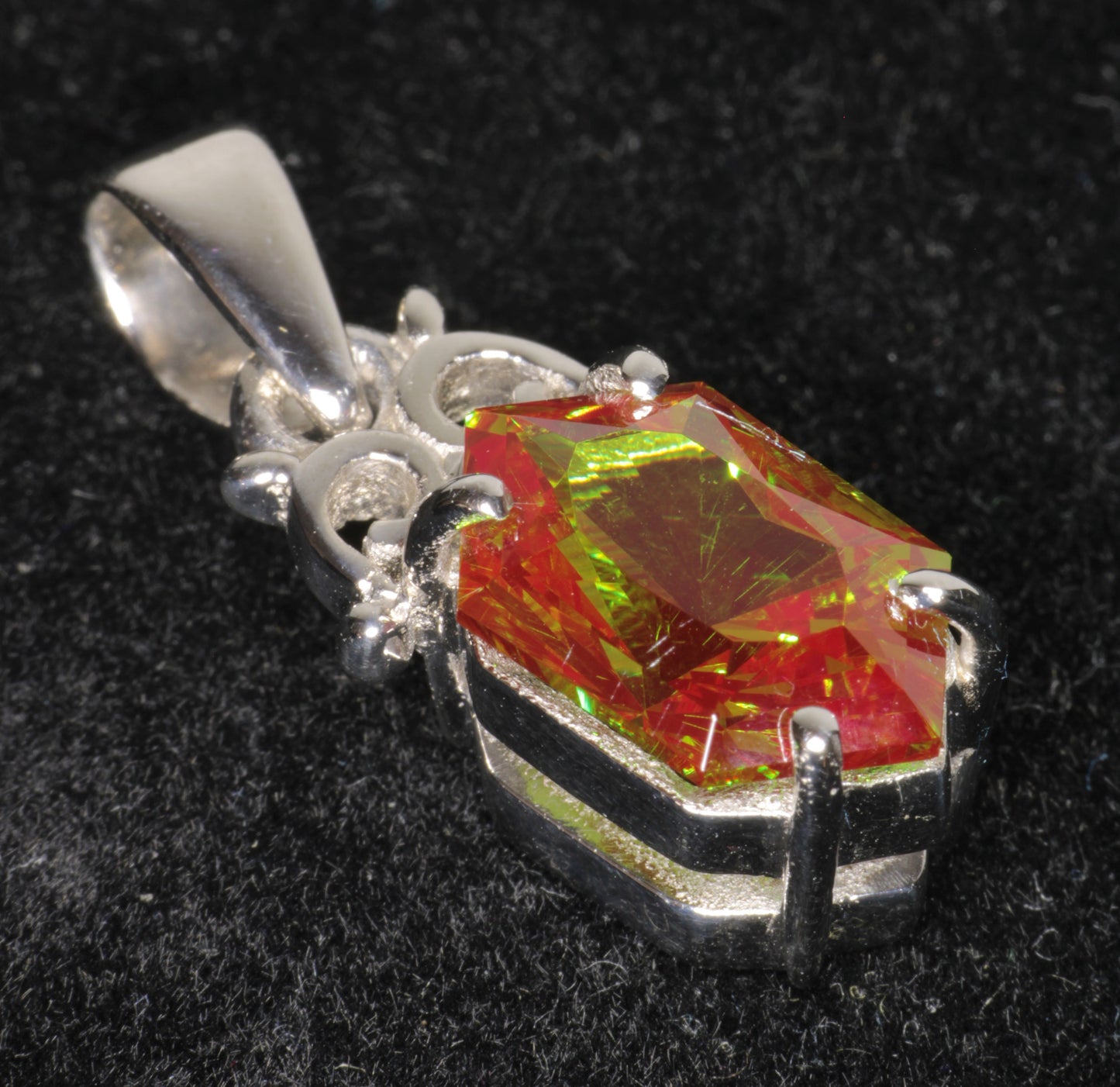 Christmas Garnet Jewelry, Earrings Pendants and Rings