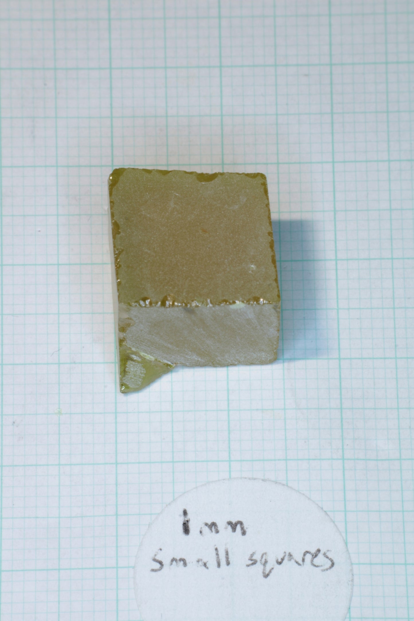 Golden Laser Garnet Facet Rough, Ce+Nd YAG