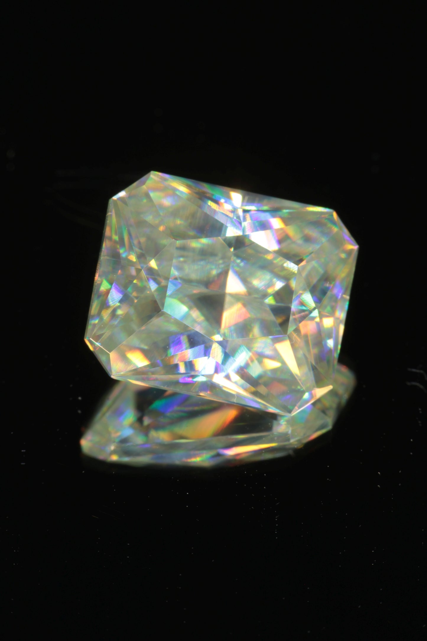 Rutile Gems, Faceted Labmade Loose Gemstones