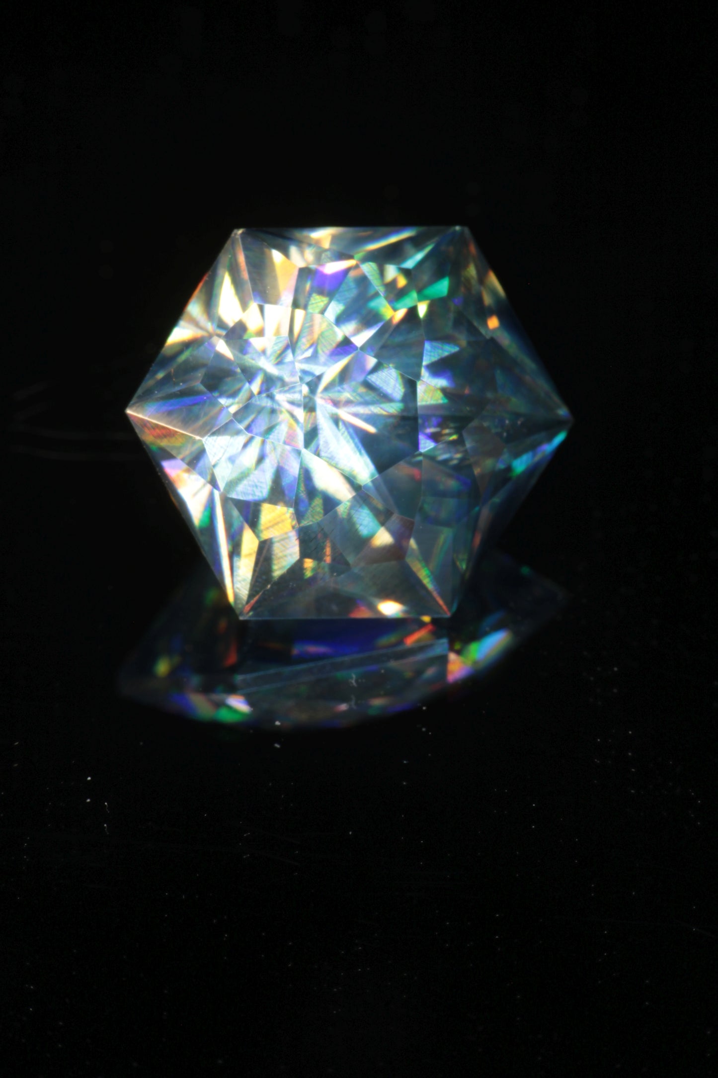 Rutile Gems, Faceted Labmade Loose Gemstones