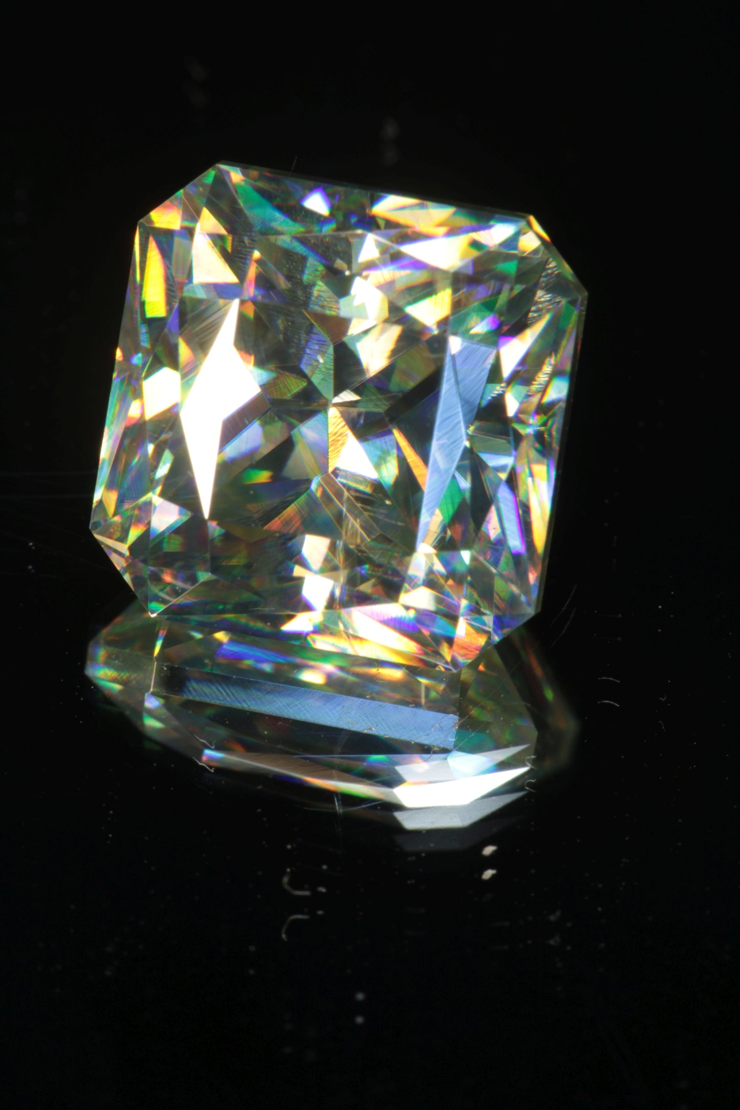 Rutile Gems, Faceted Labmade Loose Gemstones