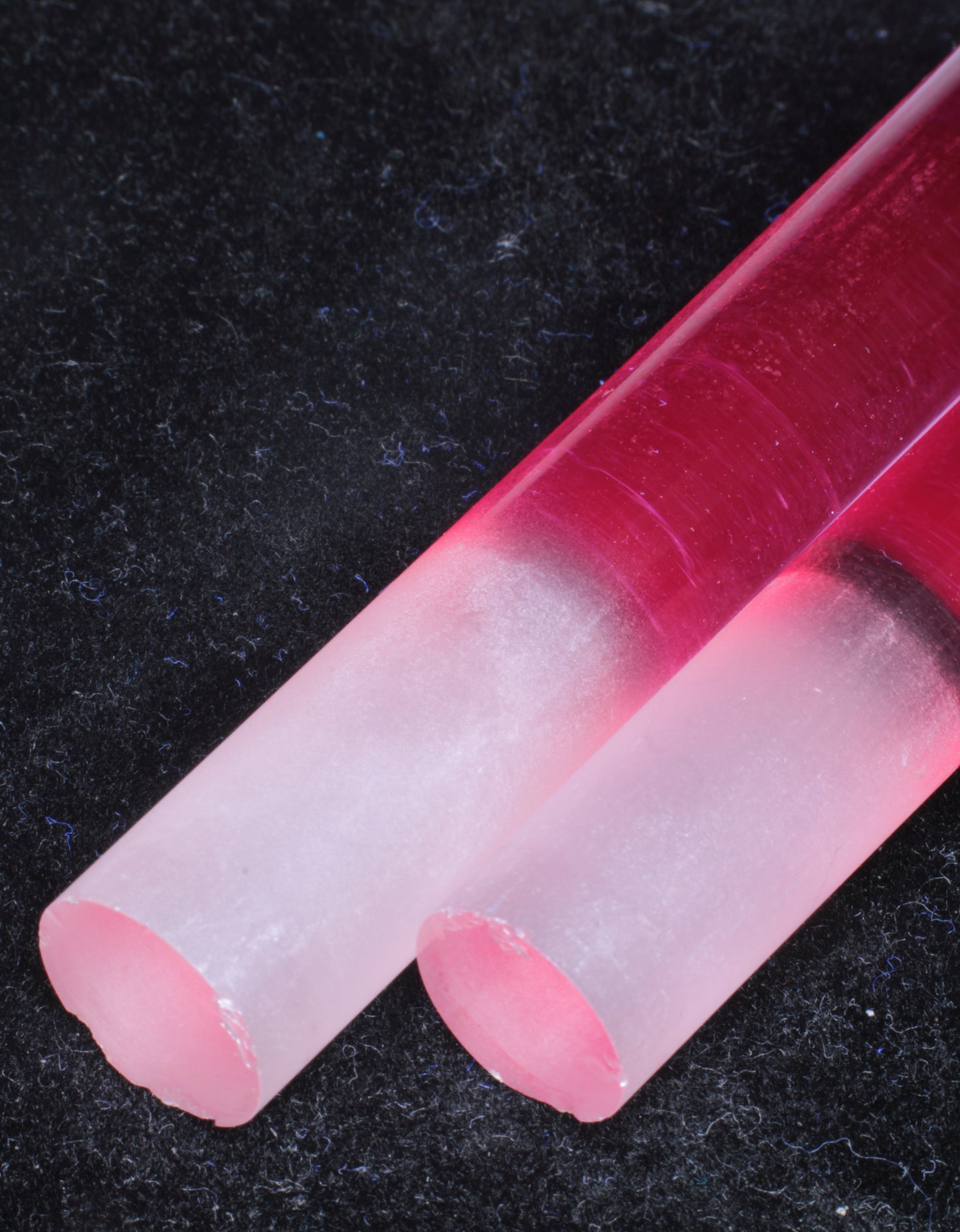 Ruby Laser Rods, Vintage Soviet Laser Crystals