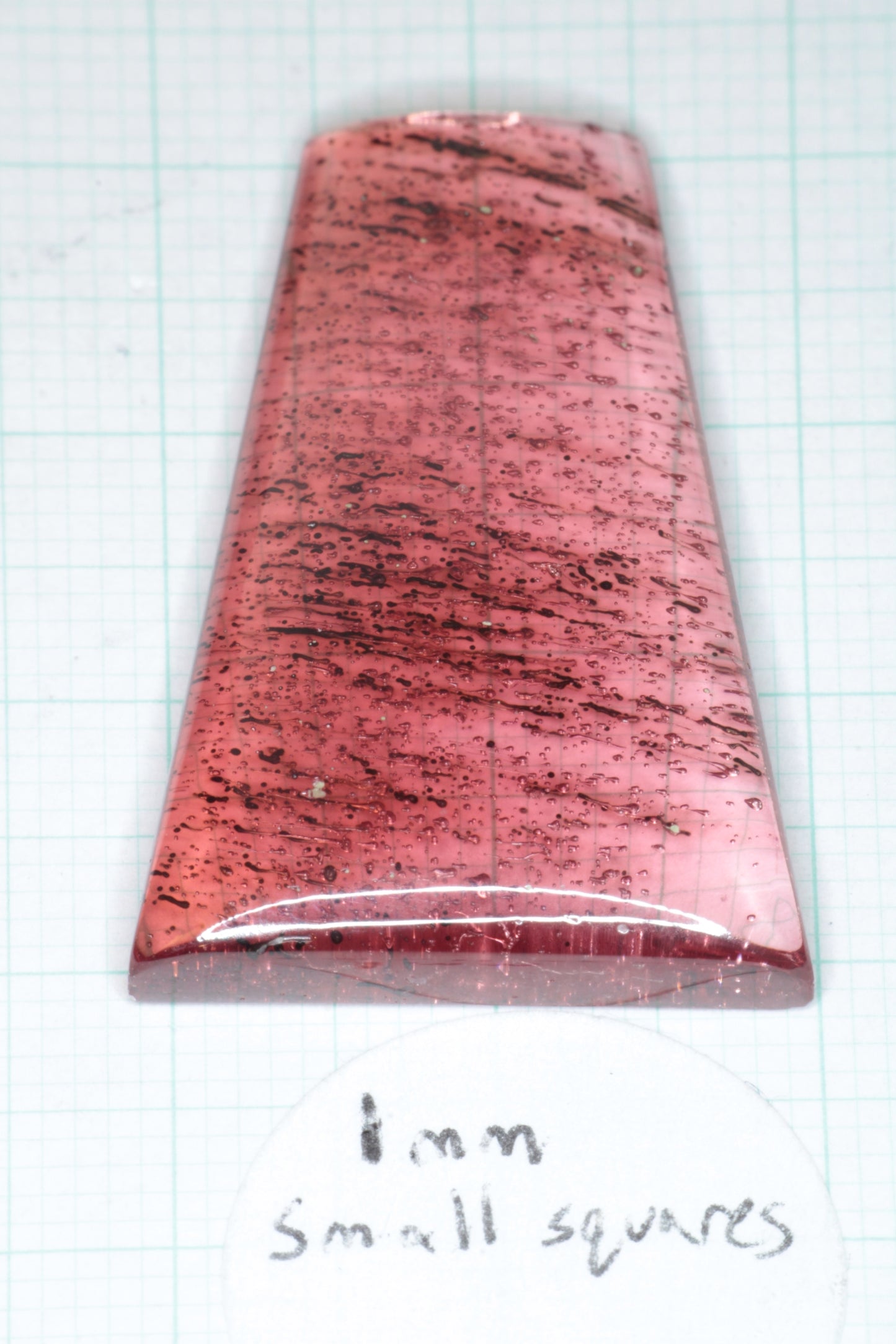 Pink Laser Sapphire Cabochons, Titanium Strawberry Sapphire