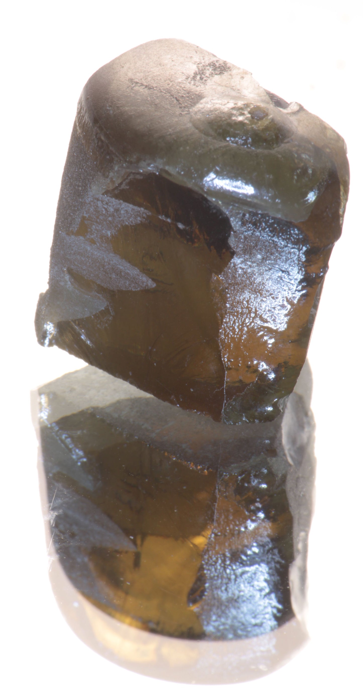 Rutile Facet Rough, Lab Created Rutile Uncut
