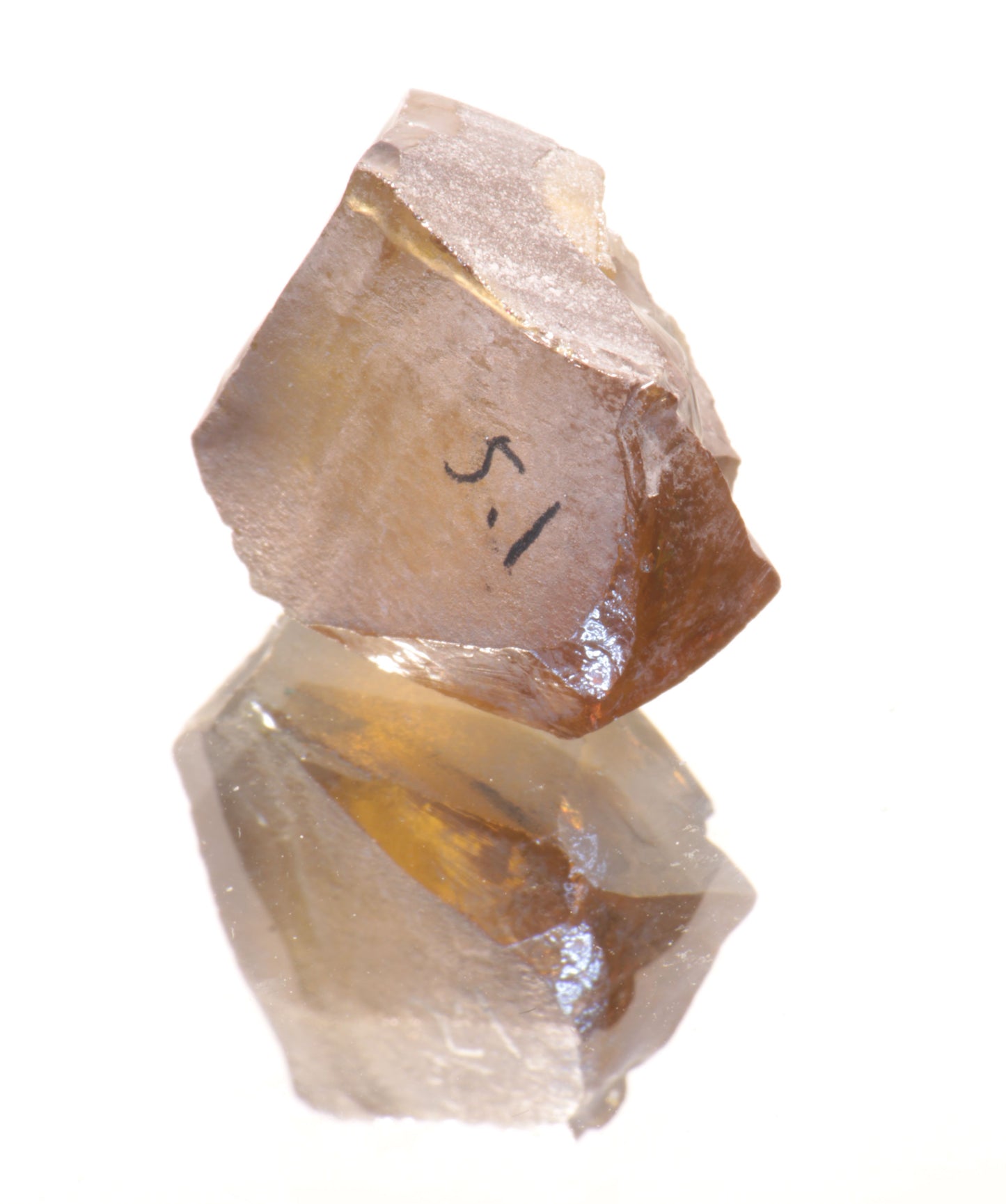 Rutile Facet Rough, Lab Created Rutile Uncut