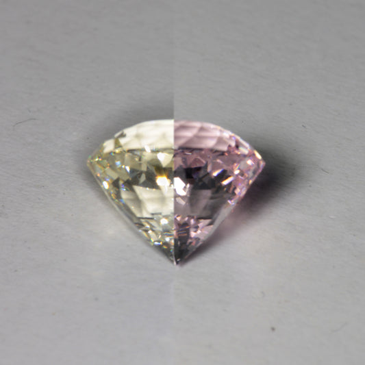 Holmium Color Change YAG, Faceted Laser Garnet Loose Gem