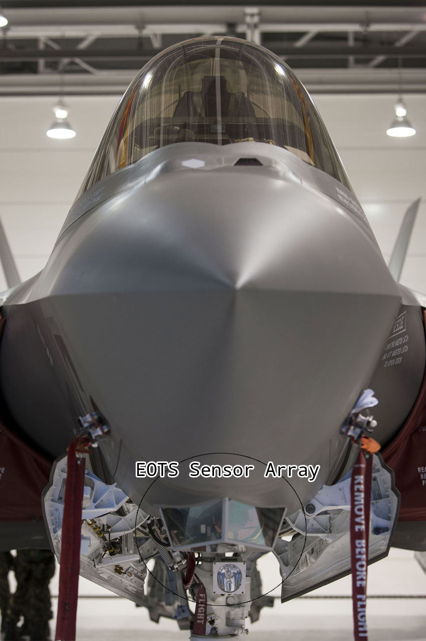F-35 Fighter Jet Window Sapphire EOTS Cut Loose Gems (F35 Gem)
